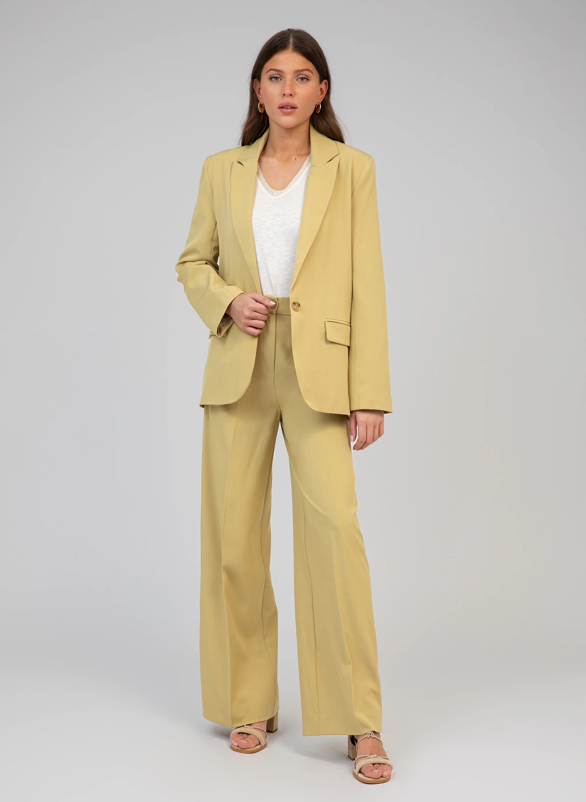 PANTALON PERLINO blé