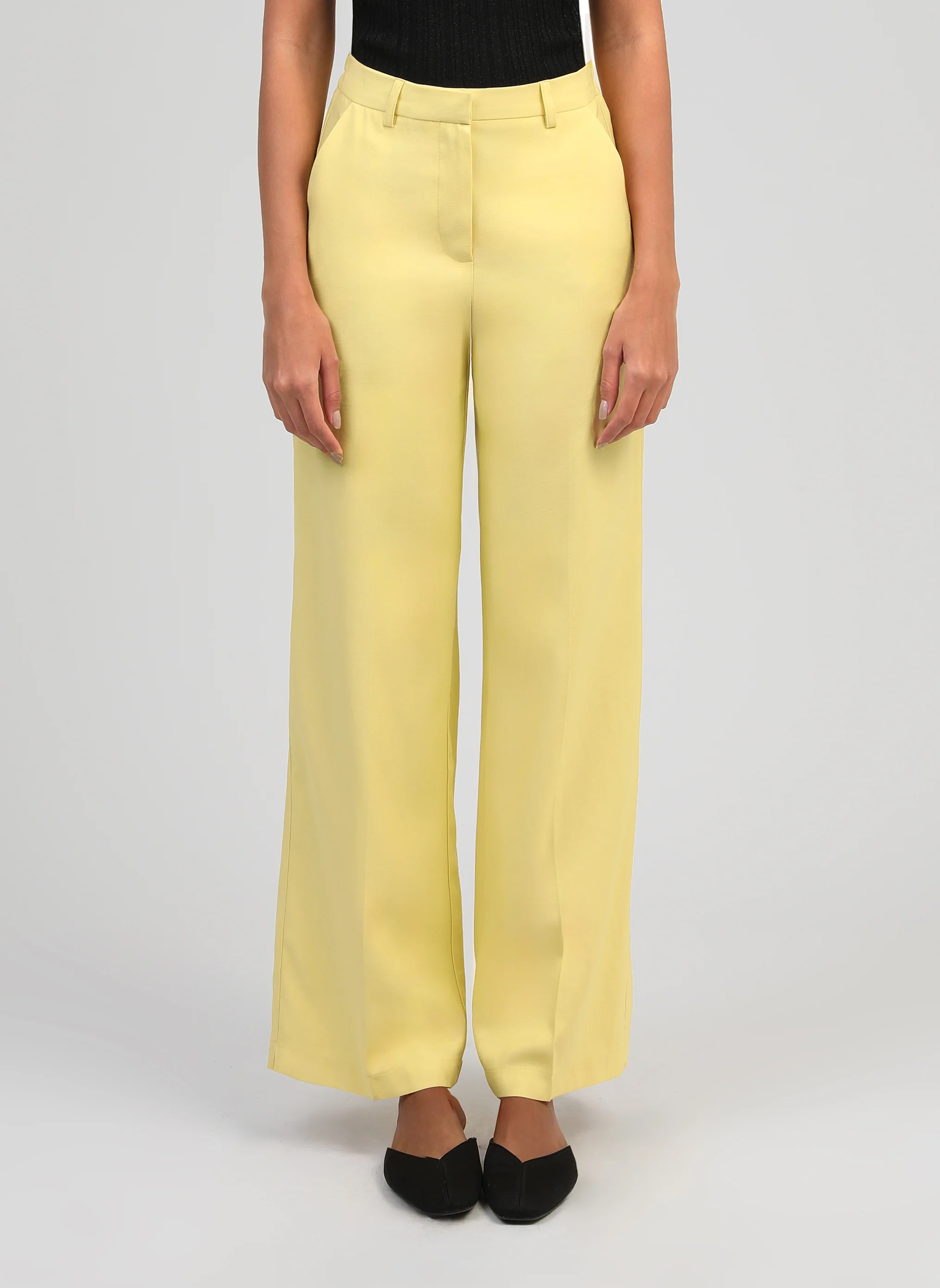 PANTALON PERLITA paille - Image 3
