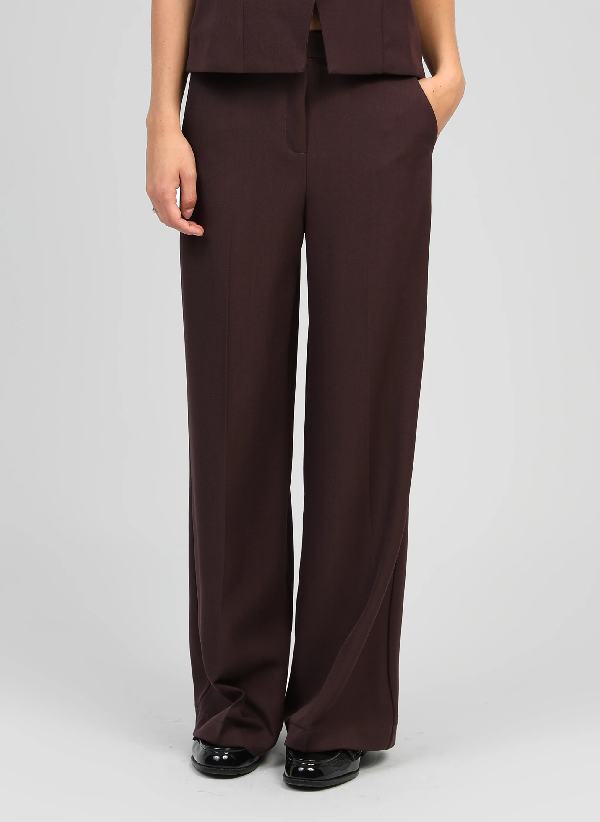PANTALON PERLY wine - Image 4