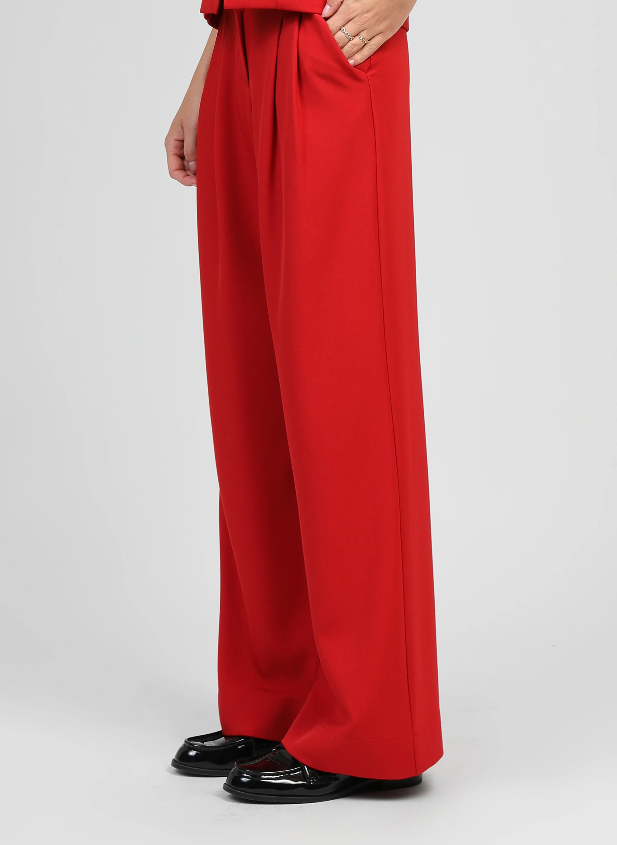 PANTALON PHELISE rouge - Image 4