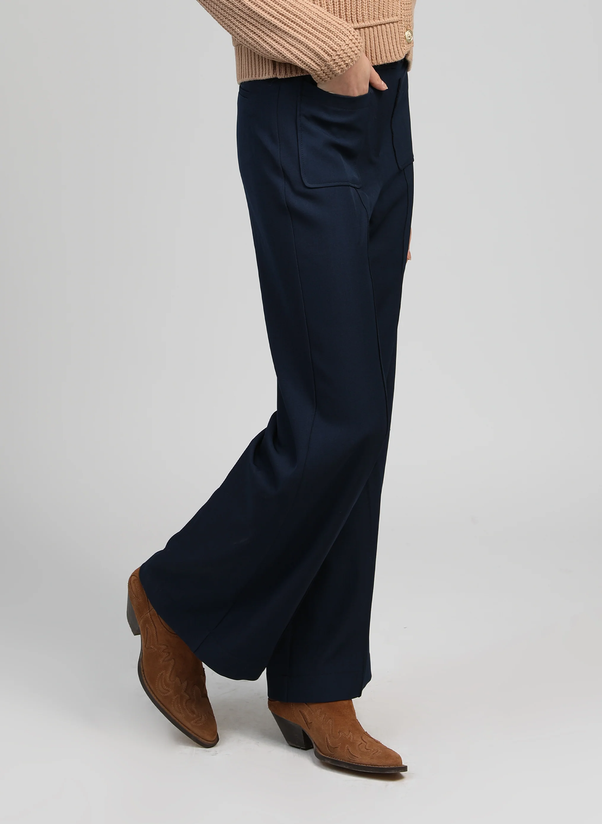 PANTALON PHILICIA marine - Image 4