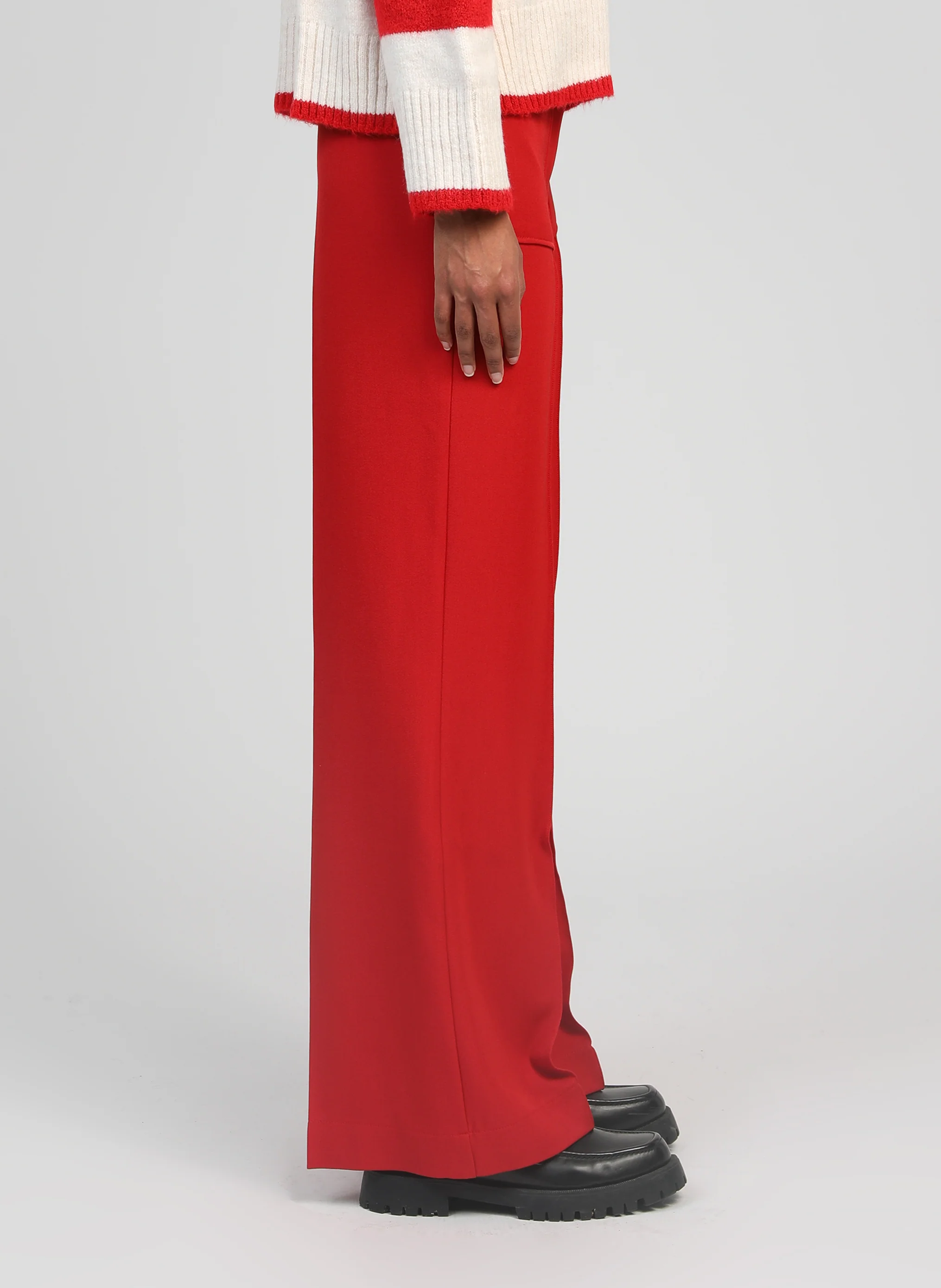 PANTALON PHILICIA rouge - Image 4