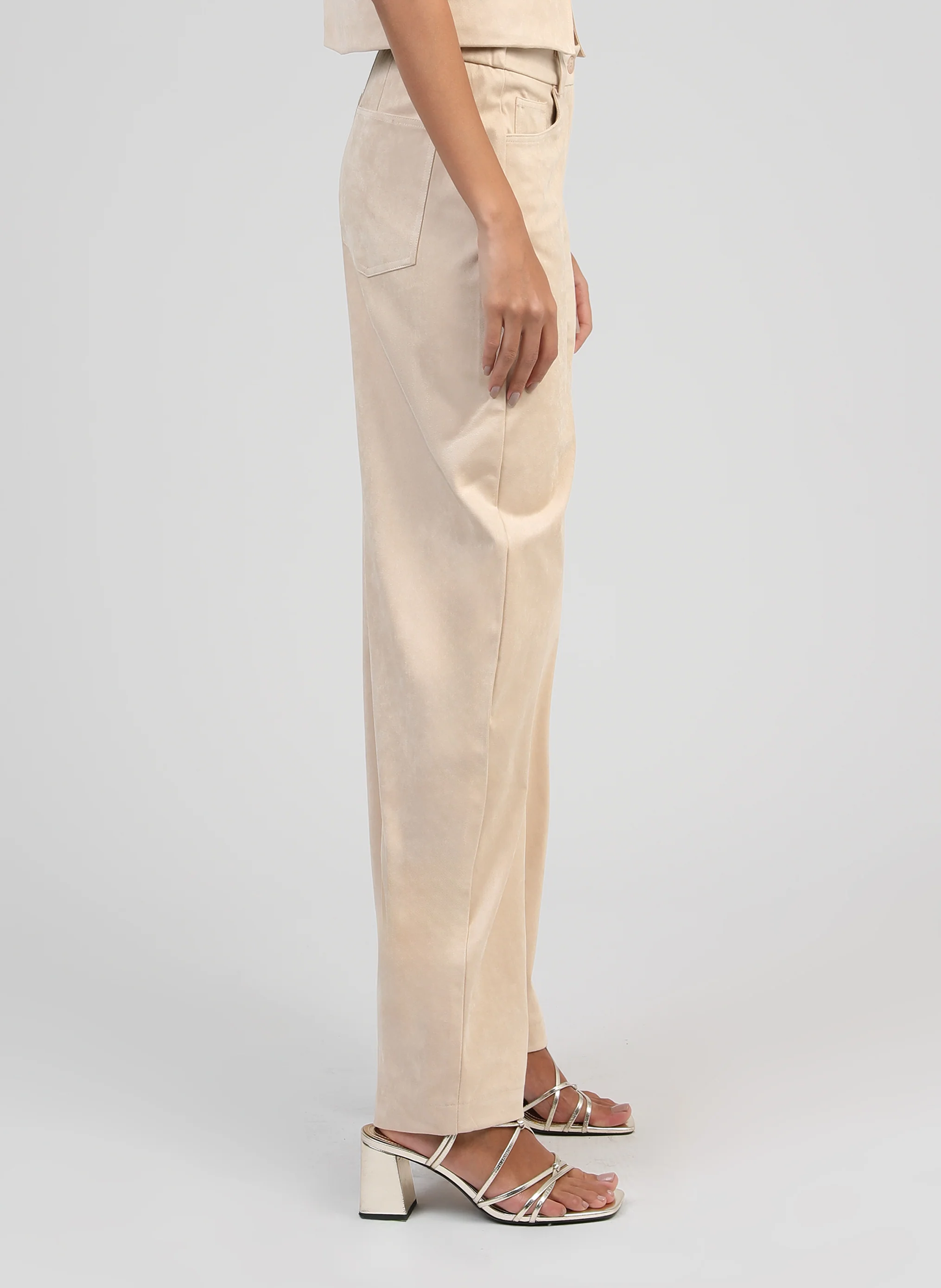 PANTALON PHILONA ecru - Image 4