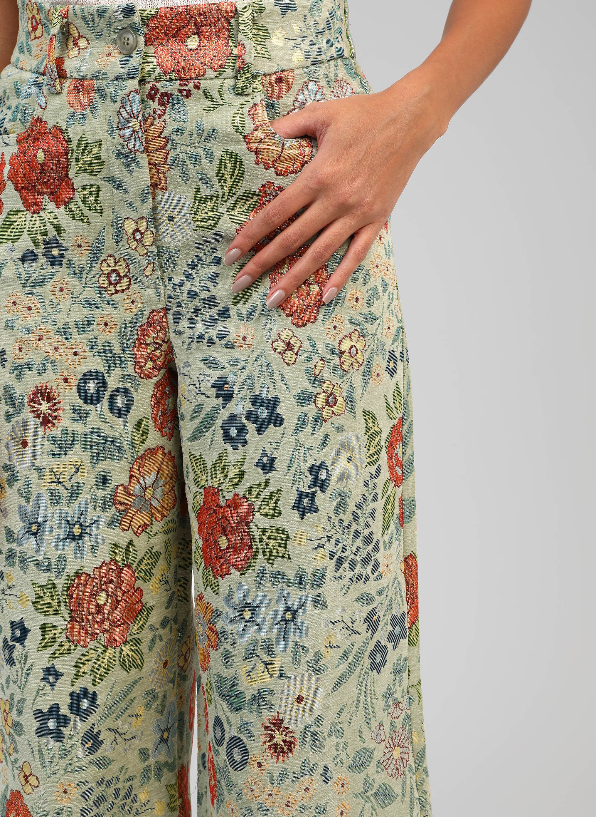 PANTALON PHIONALY tilleul - Image 2