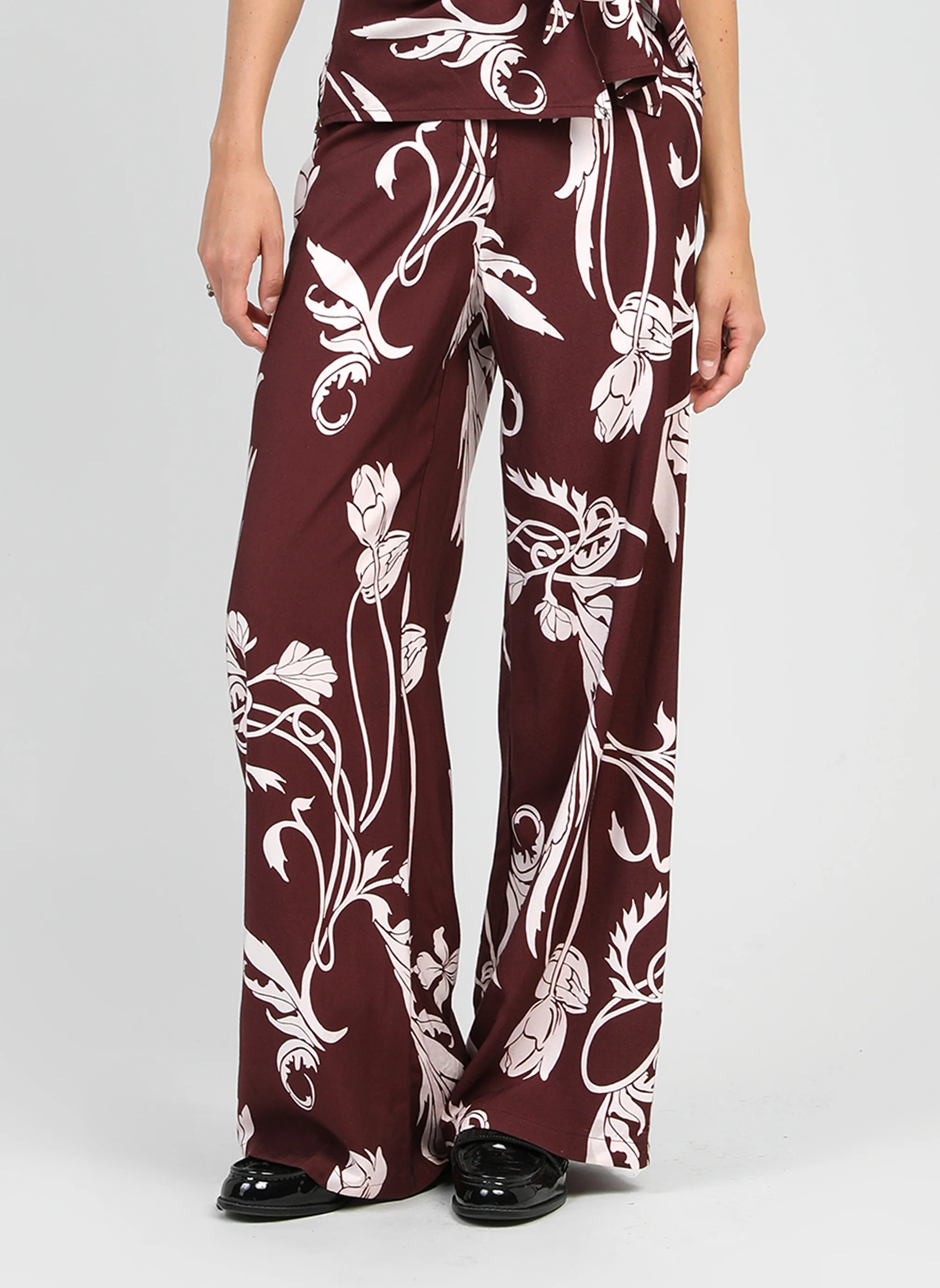 PANTALON PHLORA kriket bordeaux - Image 3