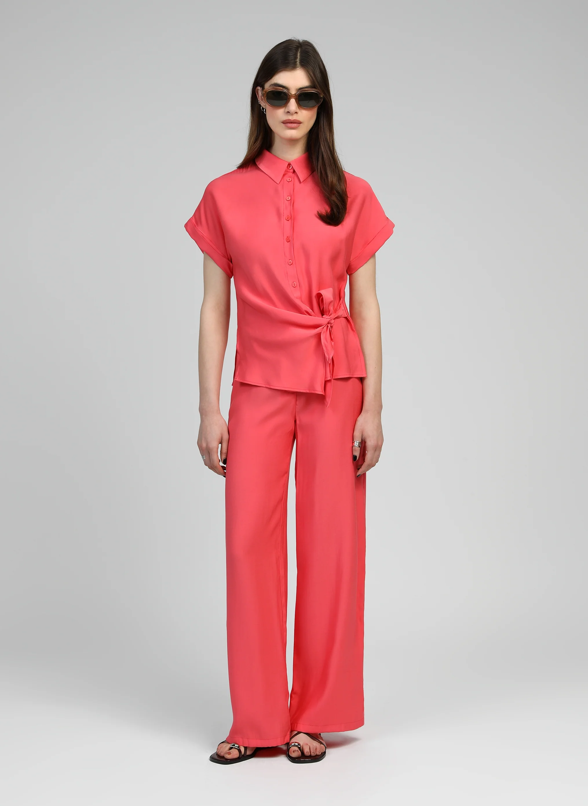 PANTALON PHOEBILA corail
