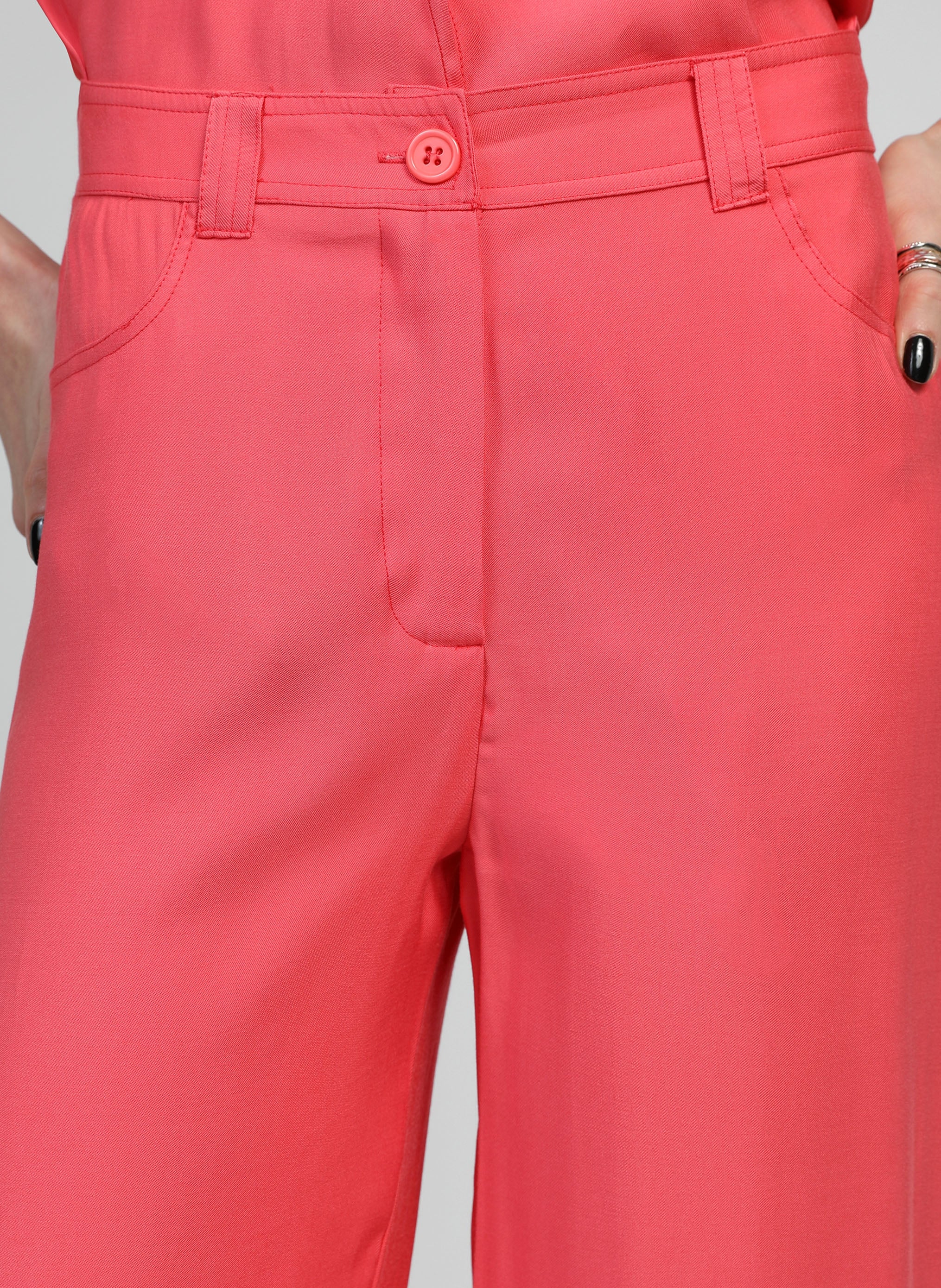 PANTALON PHOEBILA corail - Image 3