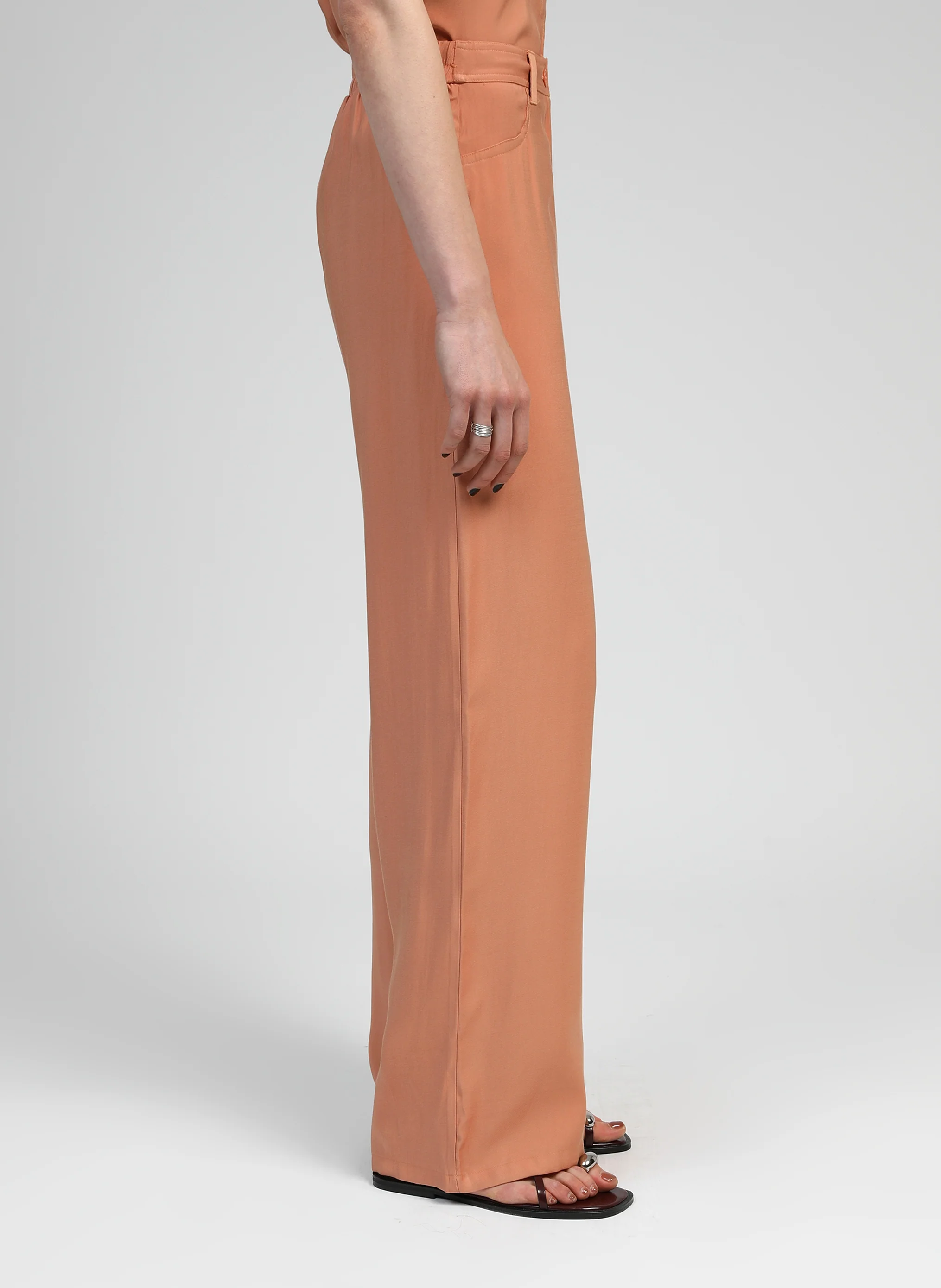 PANTALON PHOEBILA terracotta - Image 4