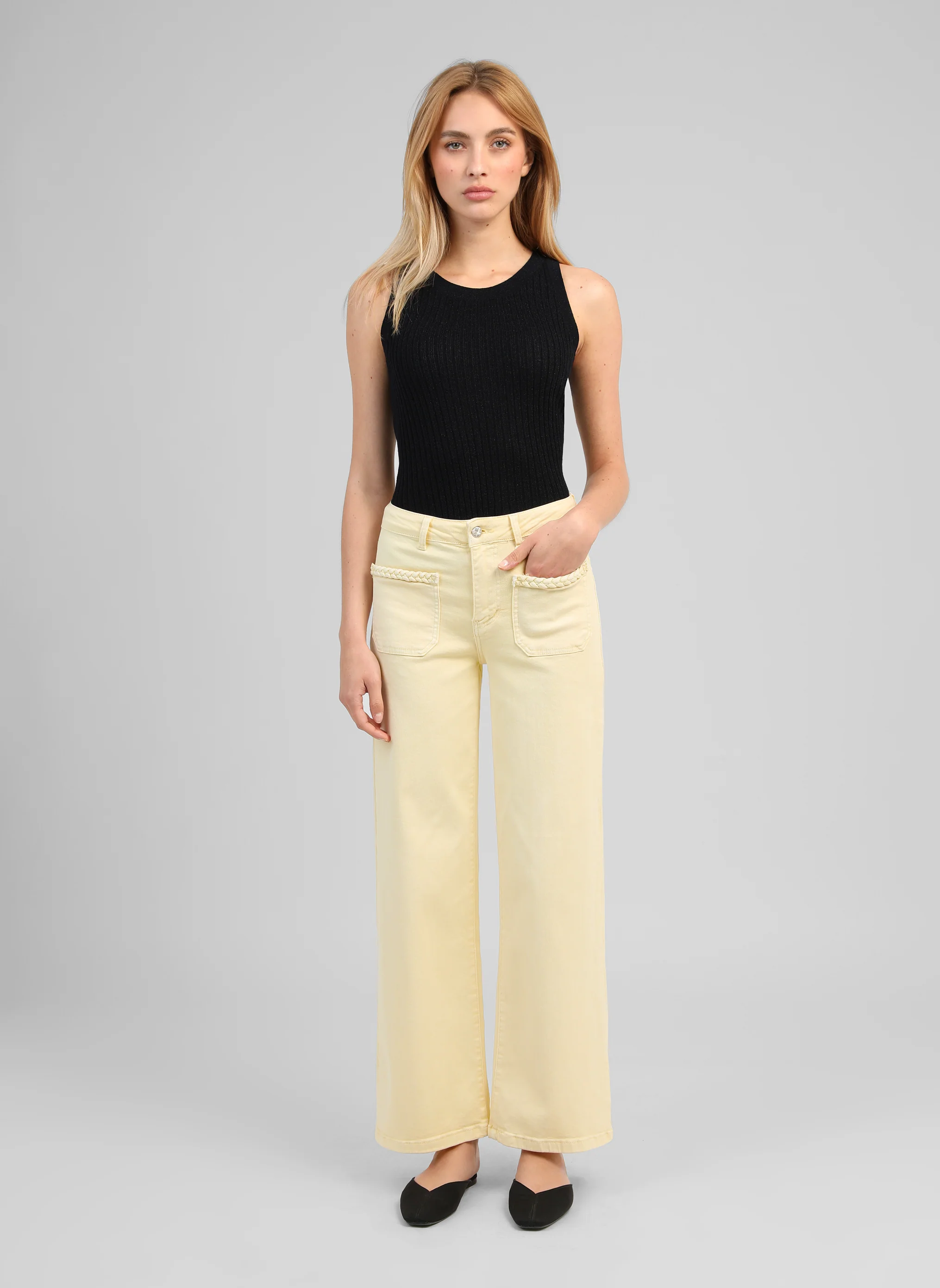 PANTALON PITRESS jaune