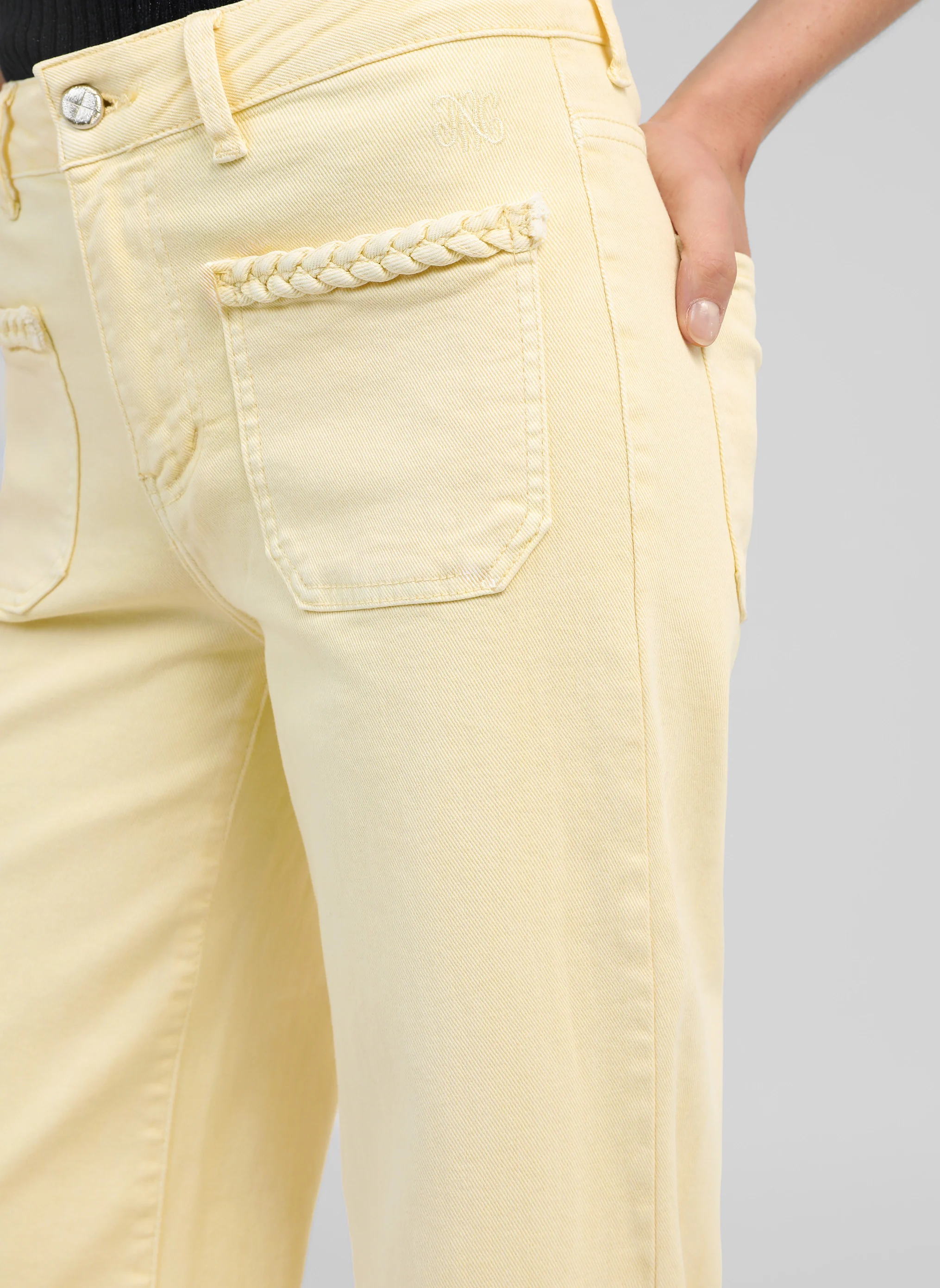 PANTALON PITRESS jaune - Image 2