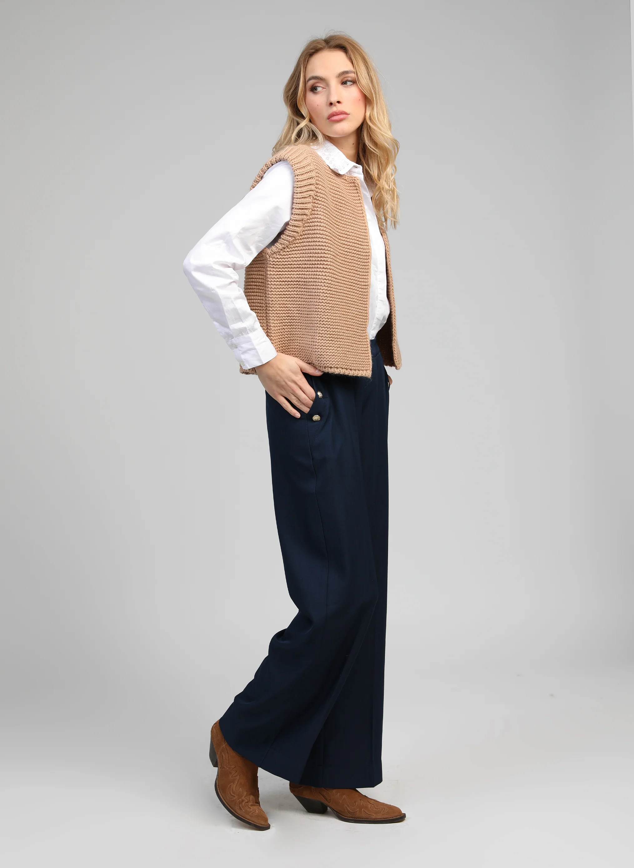 PANTALON PONATA marine - Image 4