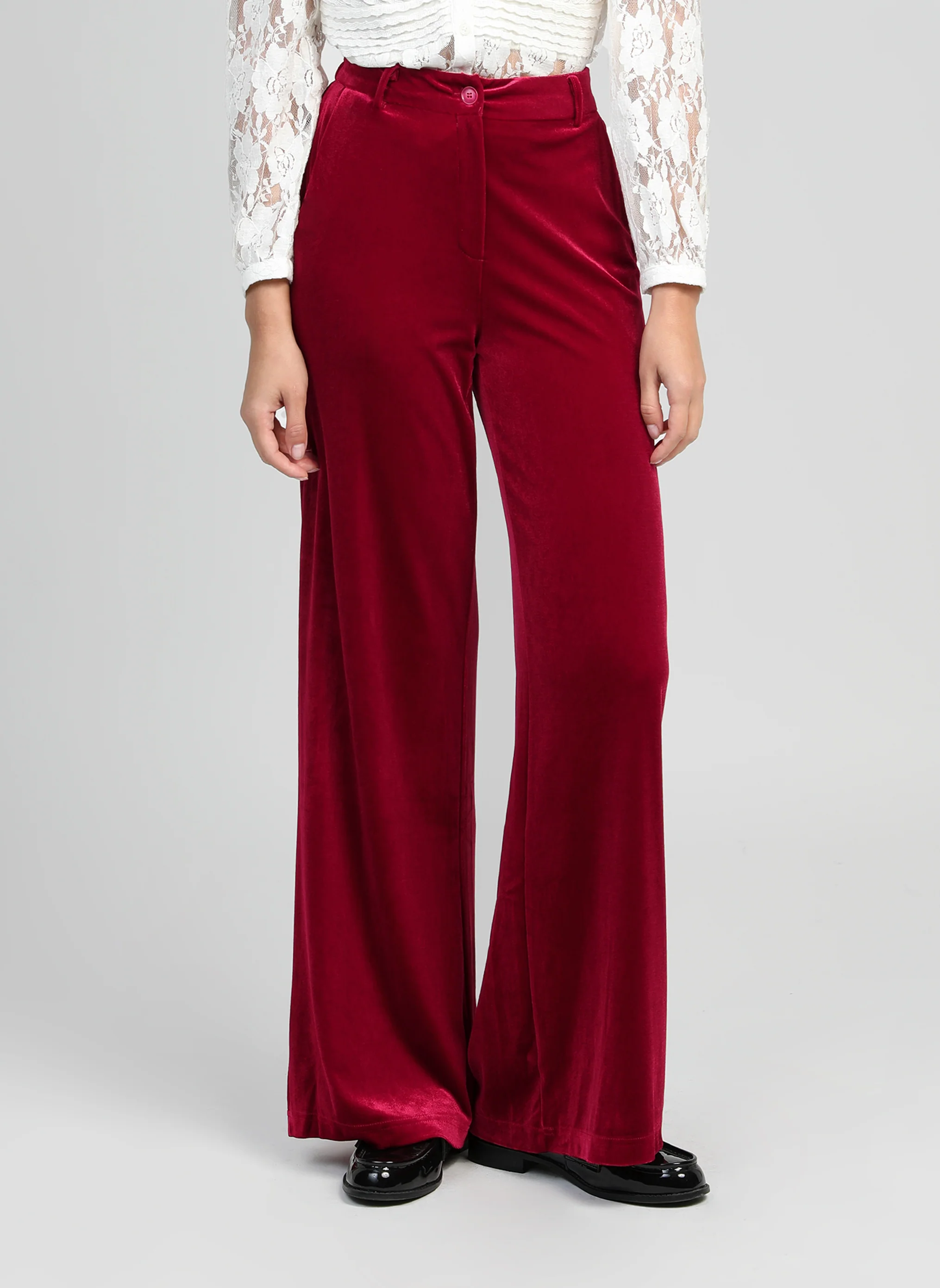 PANTALON PONTALENE rouge - Image 2