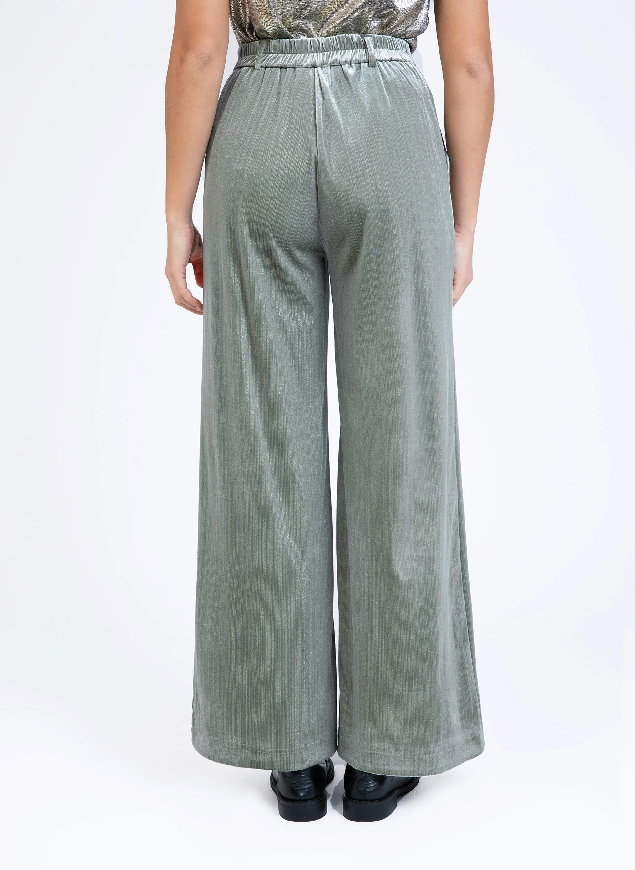PANTALON PONTINA tilleul - Image 3