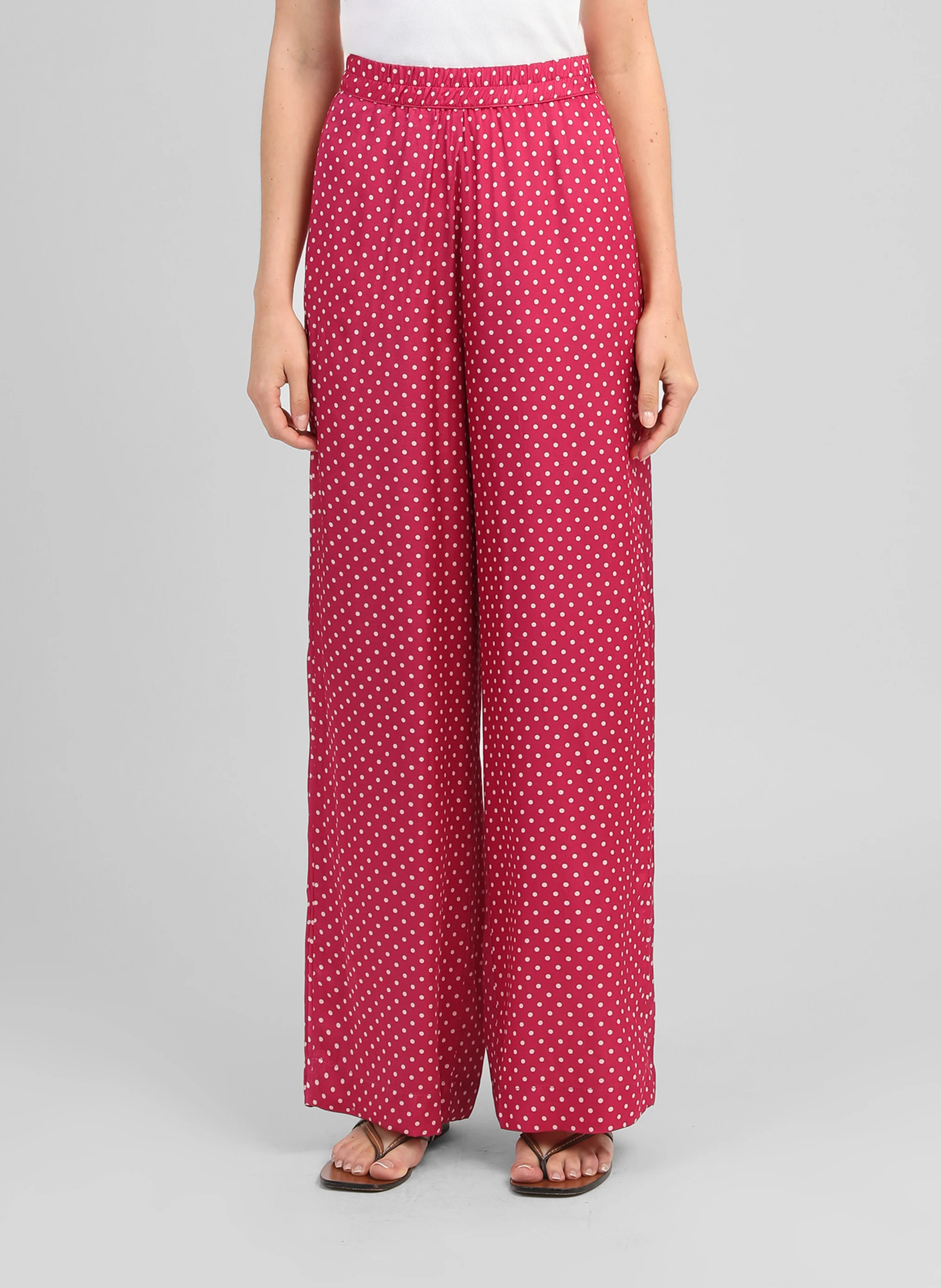 PANTALON PRESLEY doriva framboise - Image 3