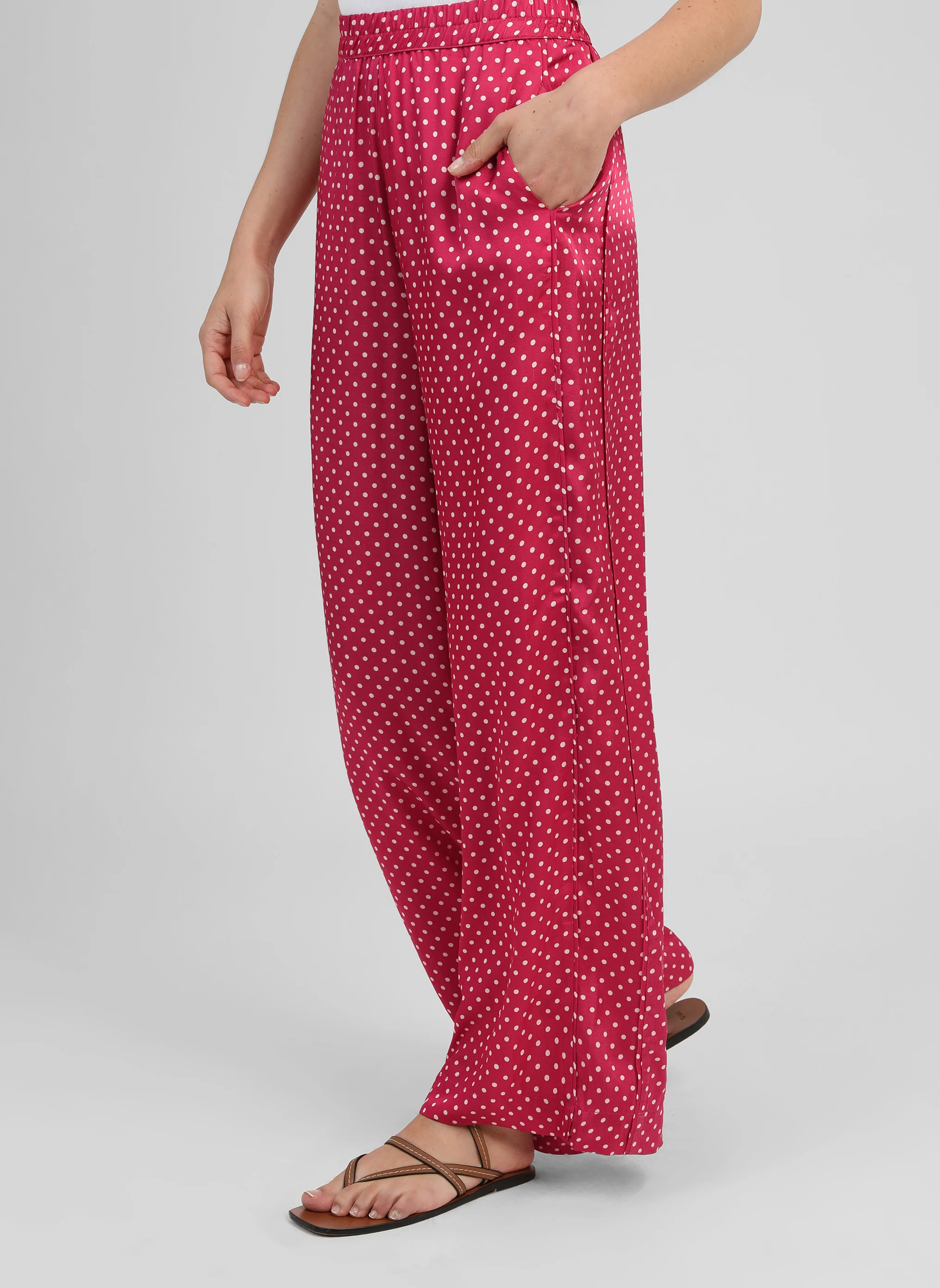 PANTALON PRESLEY doriva framboise - Image 4