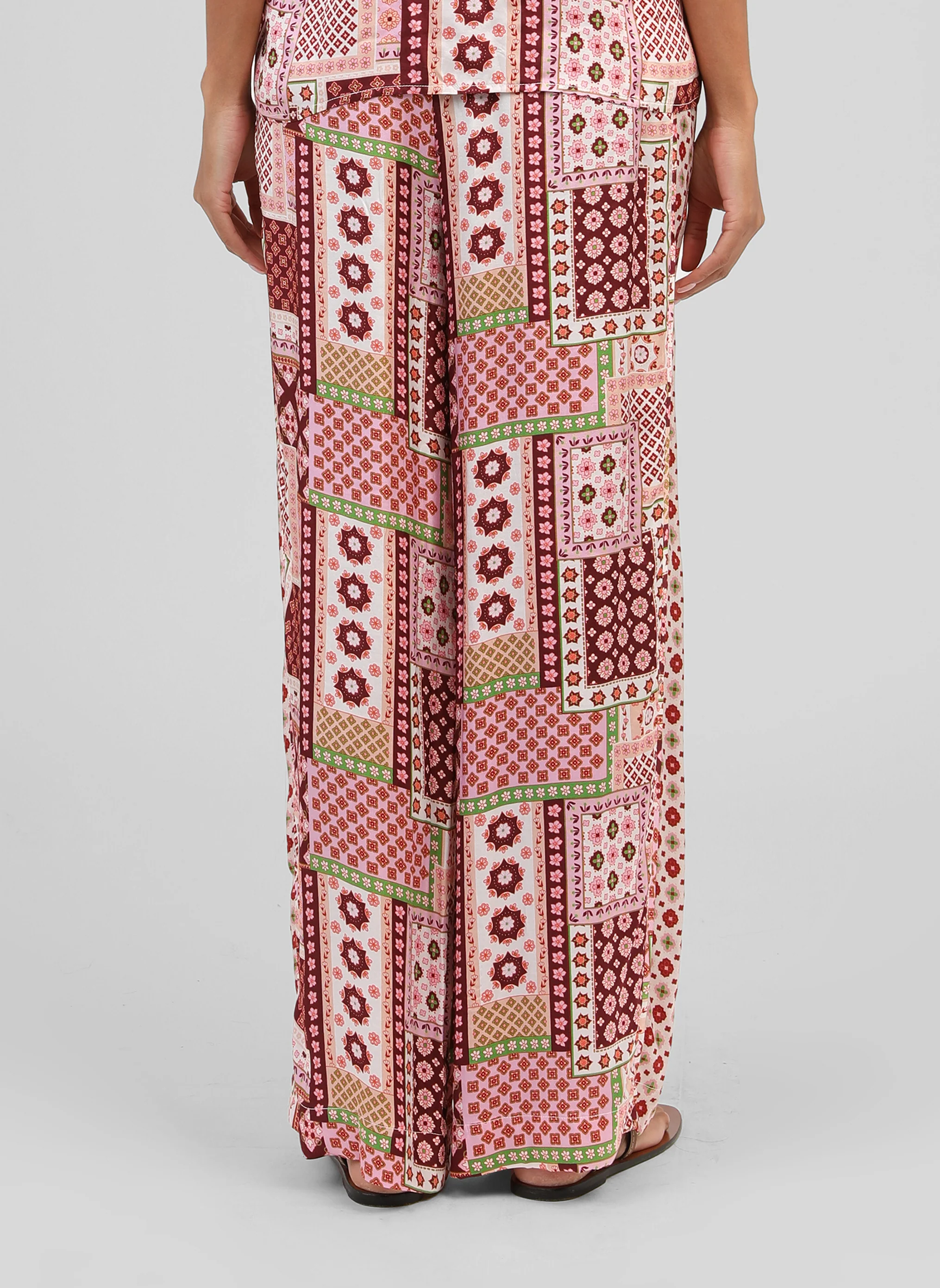 PANTALON PRESLEY patchila bordeaux - Image 5