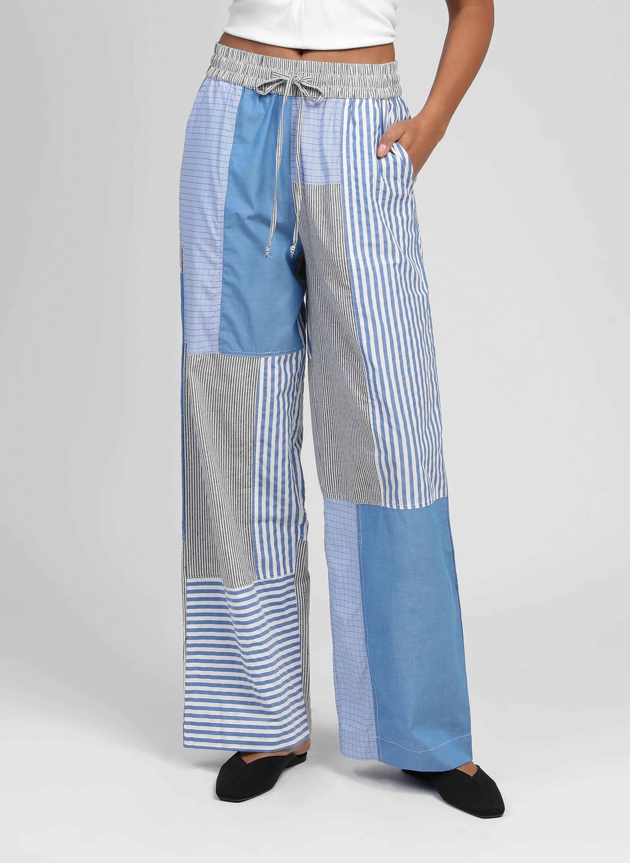 PANTALON RAISSA bleu - Image 4