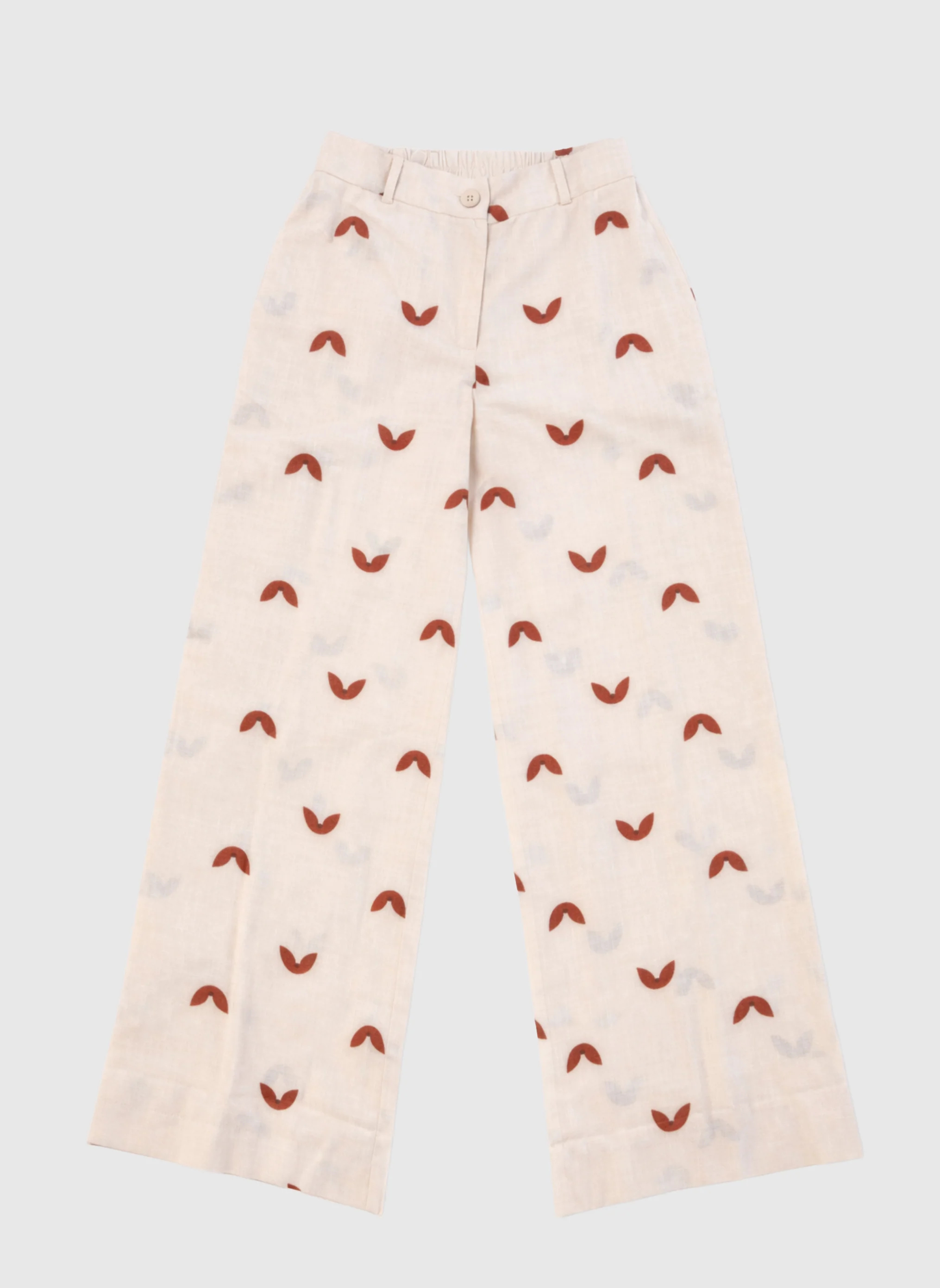PANTALON ROMILA ecru - Image 6