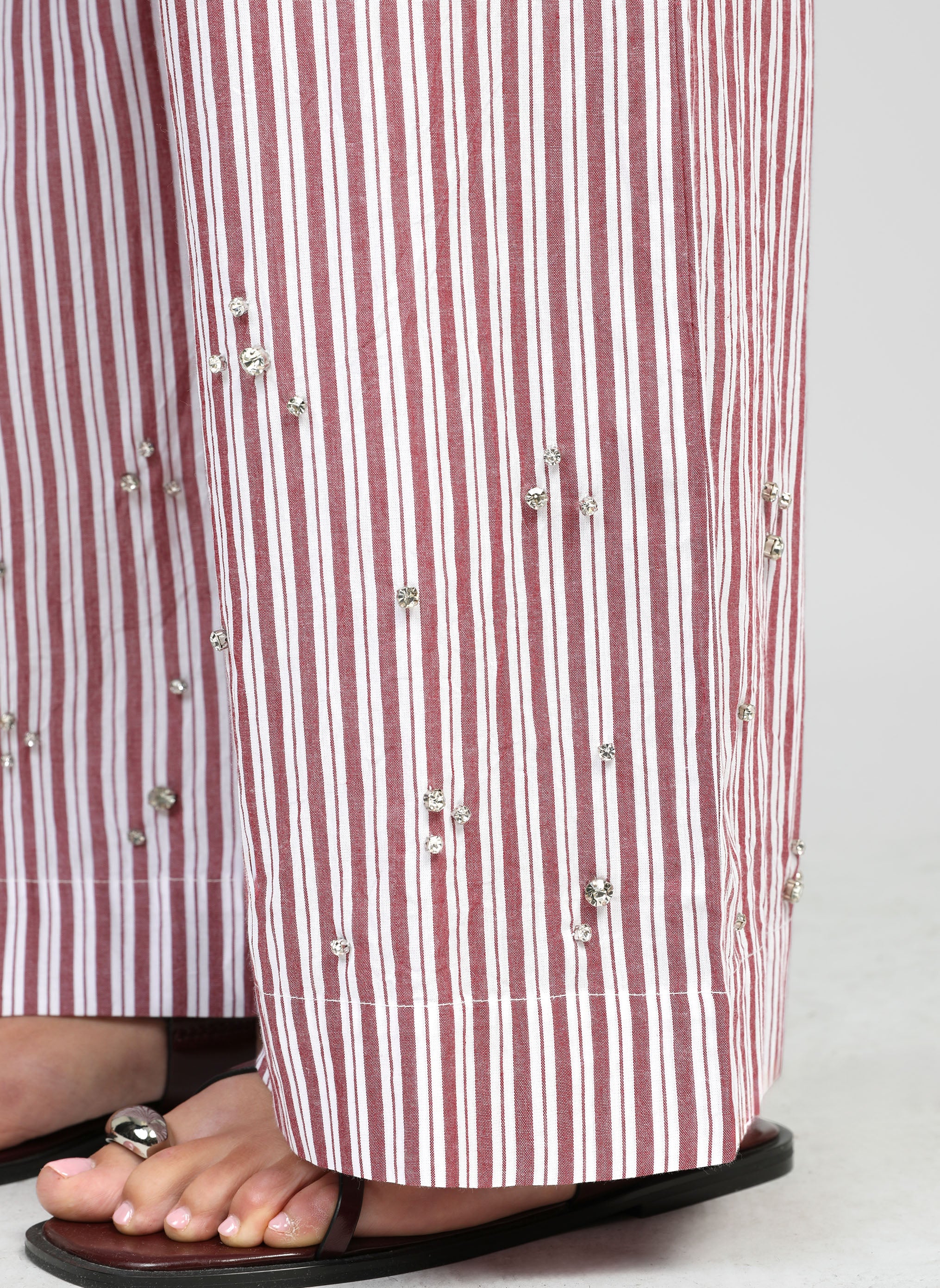 PANTALON RONALY rouge - Image 6