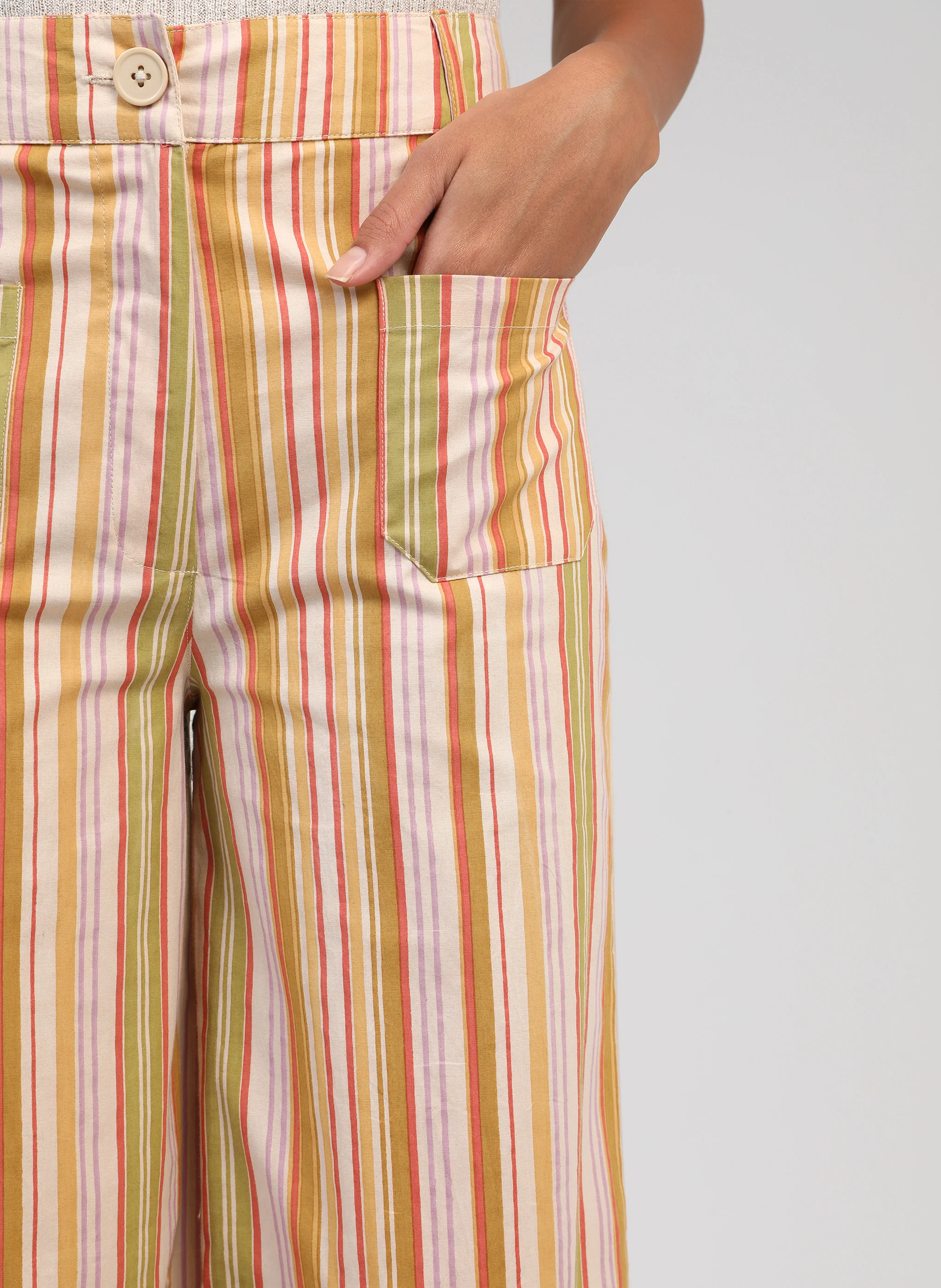 PANTALON ROSINA jaune - Image 3