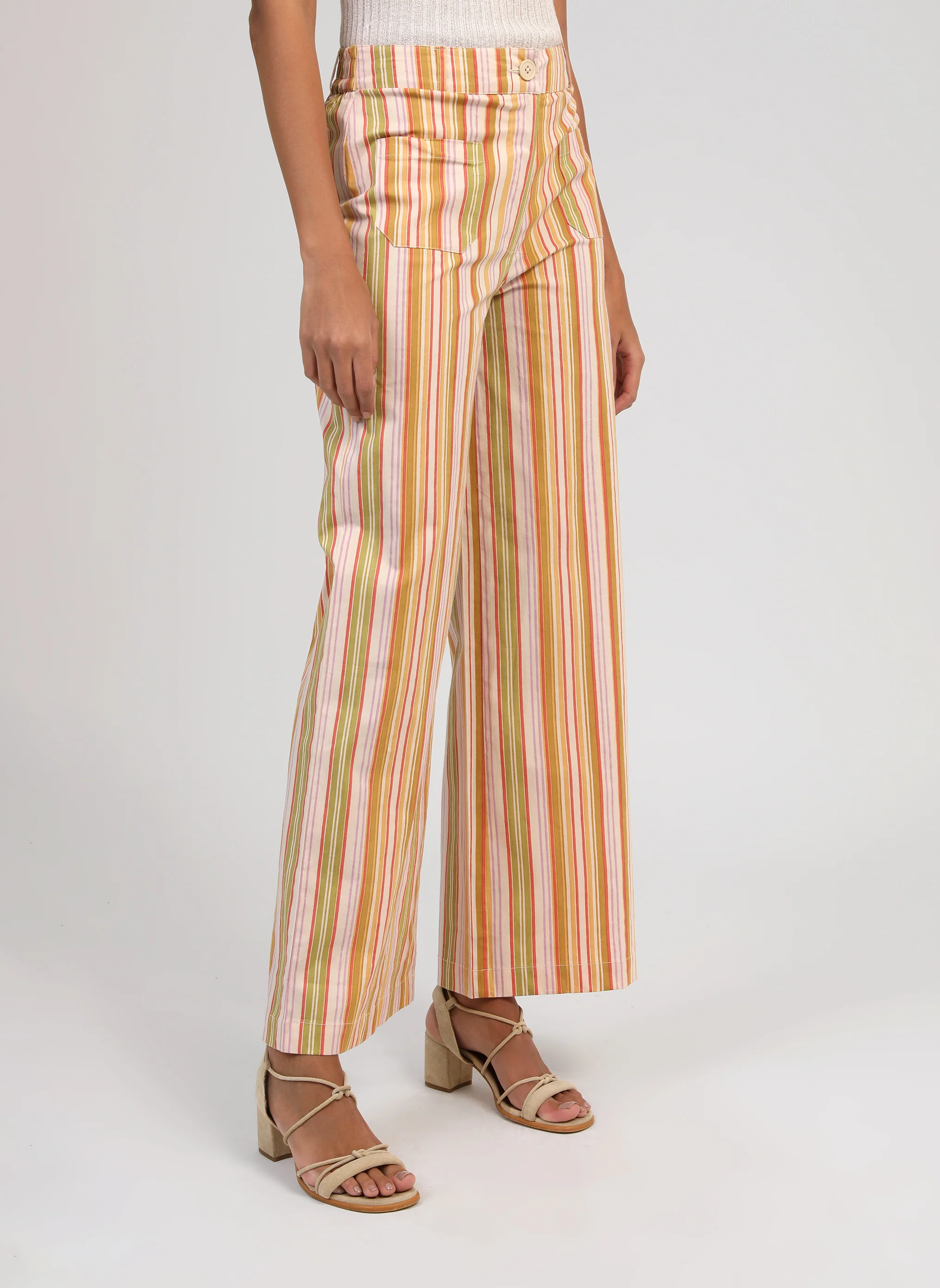 PANTALON ROSINA jaune - Image 4