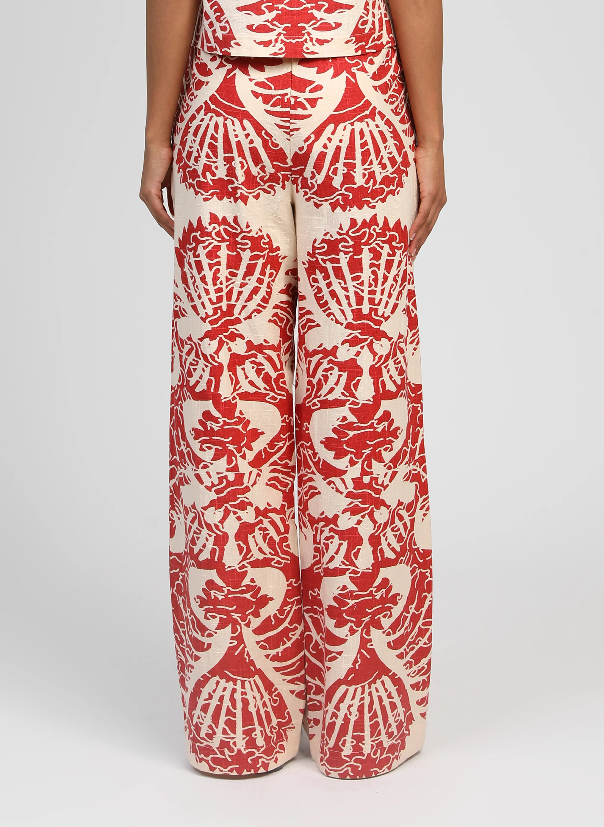 PANTALON ROSSINI adeline rouge - Image 5