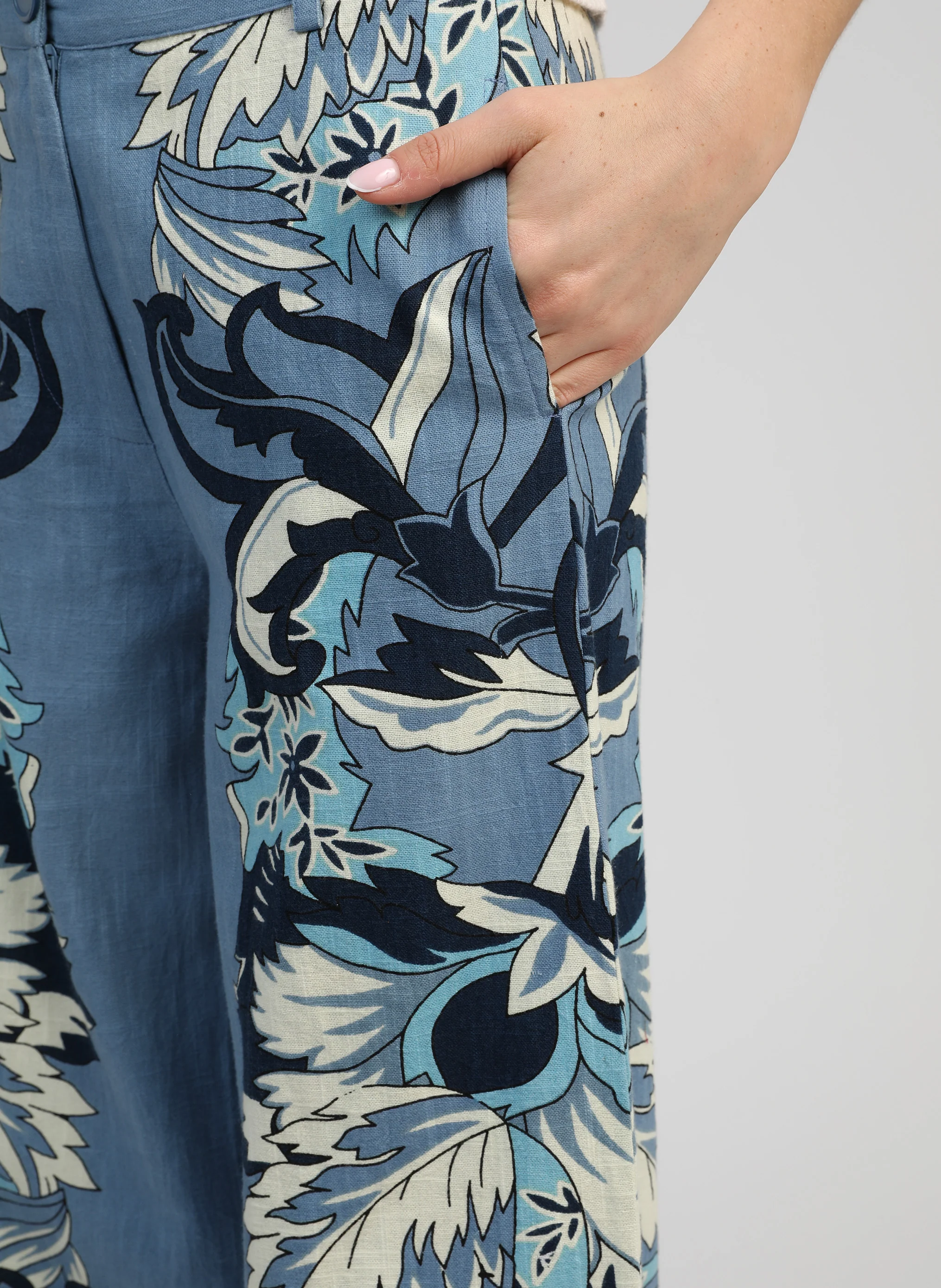 PANTALON ROSSINI pachama bleu - Image 3