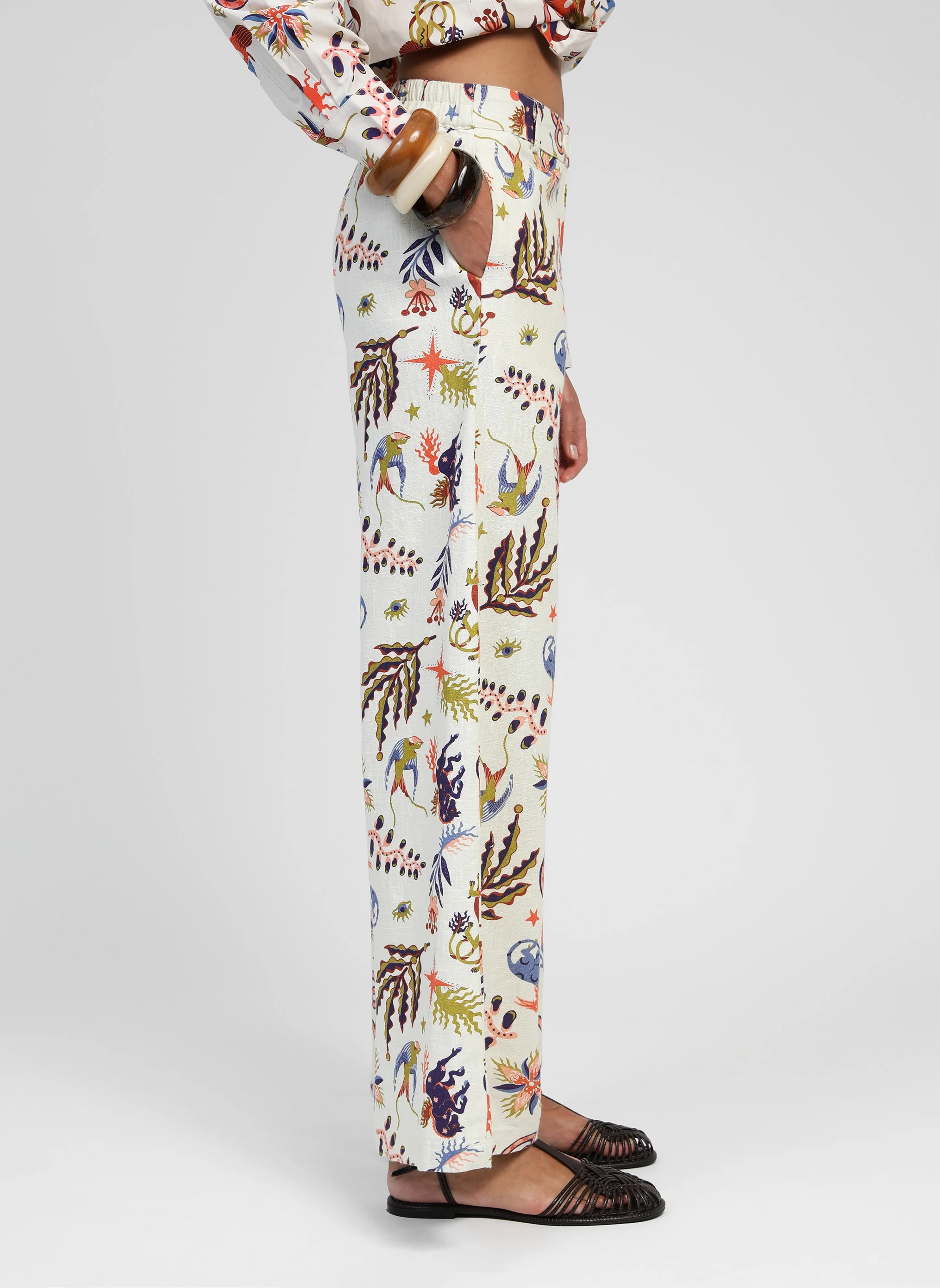 PANTALON ROSSY bale ecru - Image 4