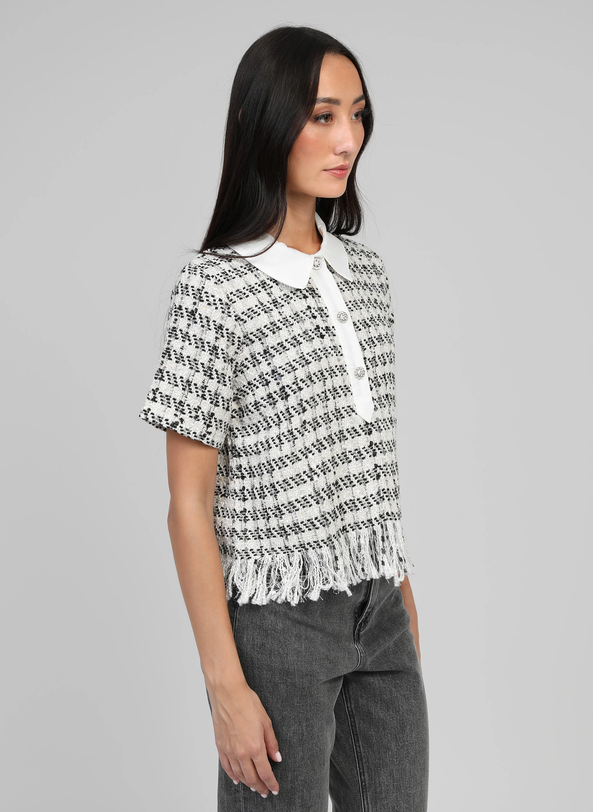 POLO AMYNALA ecru - Image 3