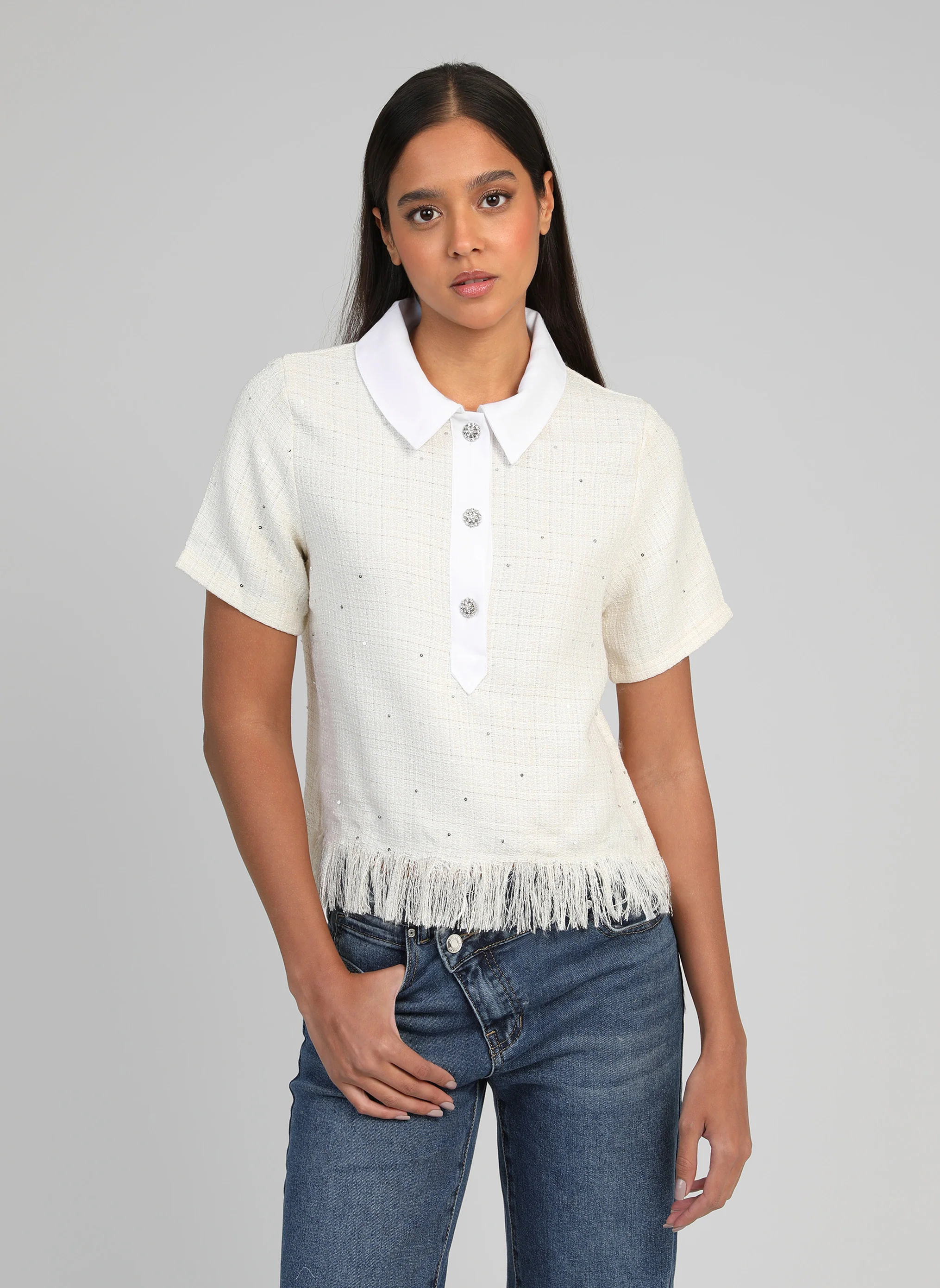 POLO AMYNE ecru