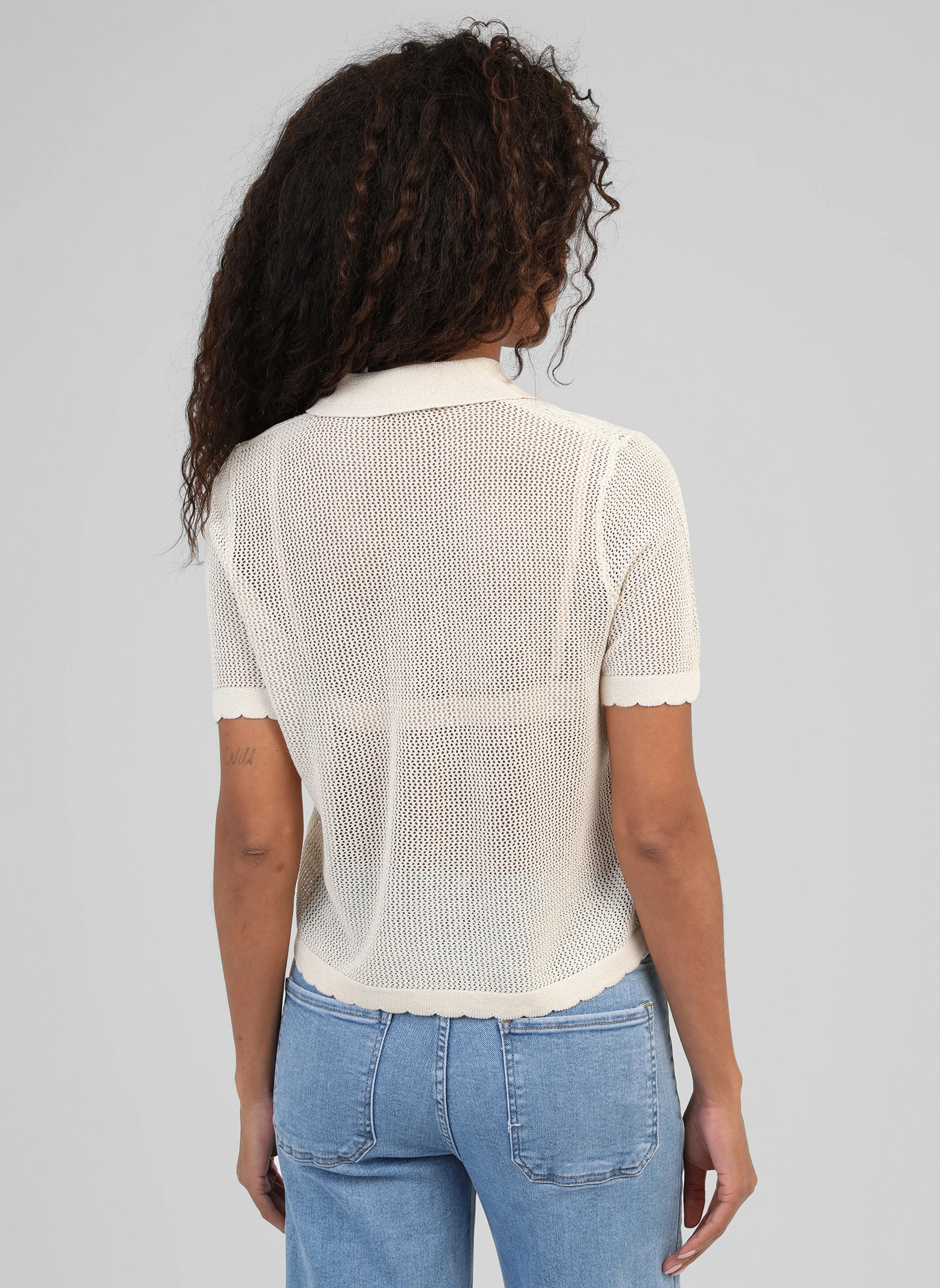 POLO NALEXIA ecru - Image 4