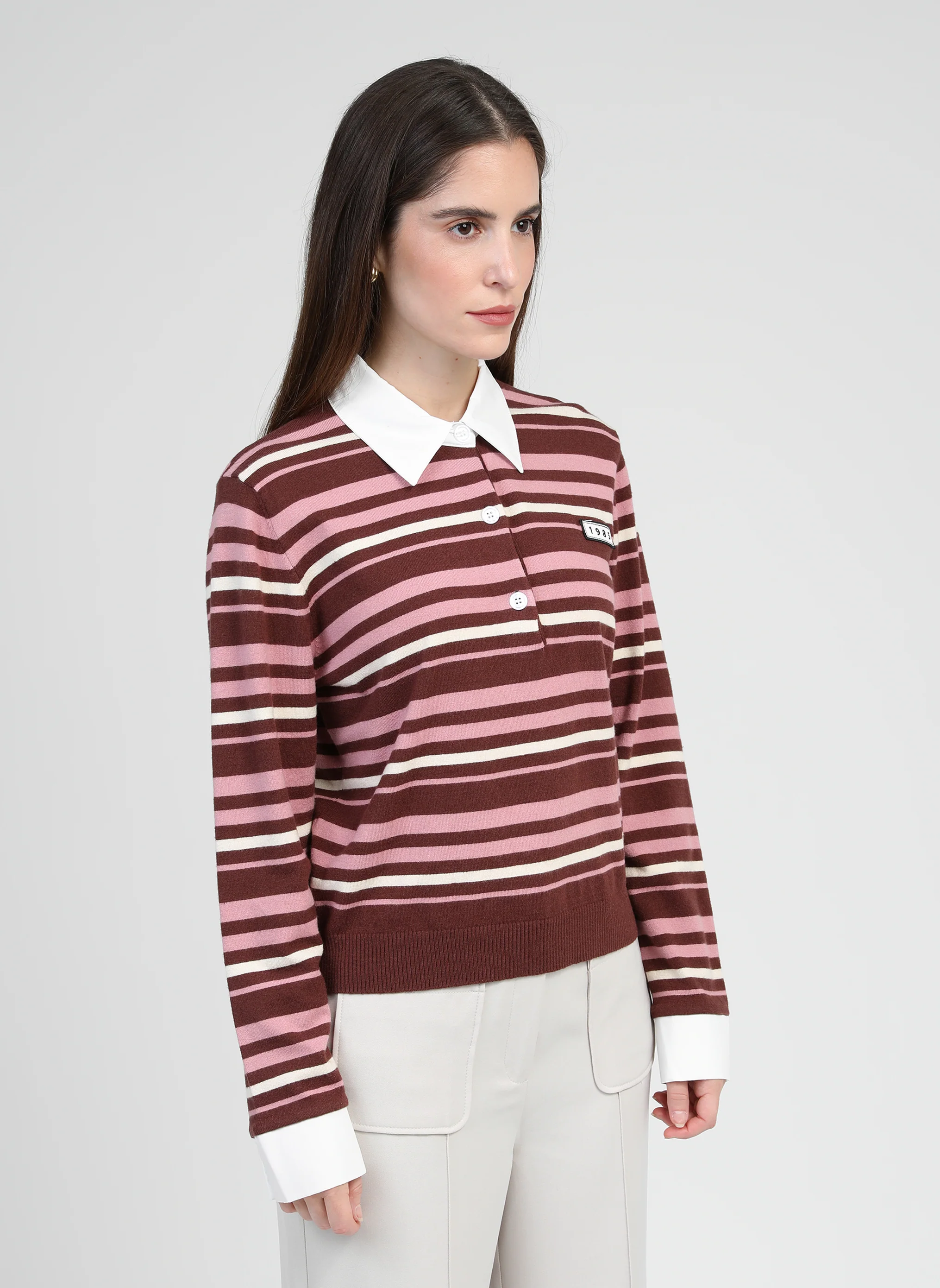 PULL NONO marron - Image 3