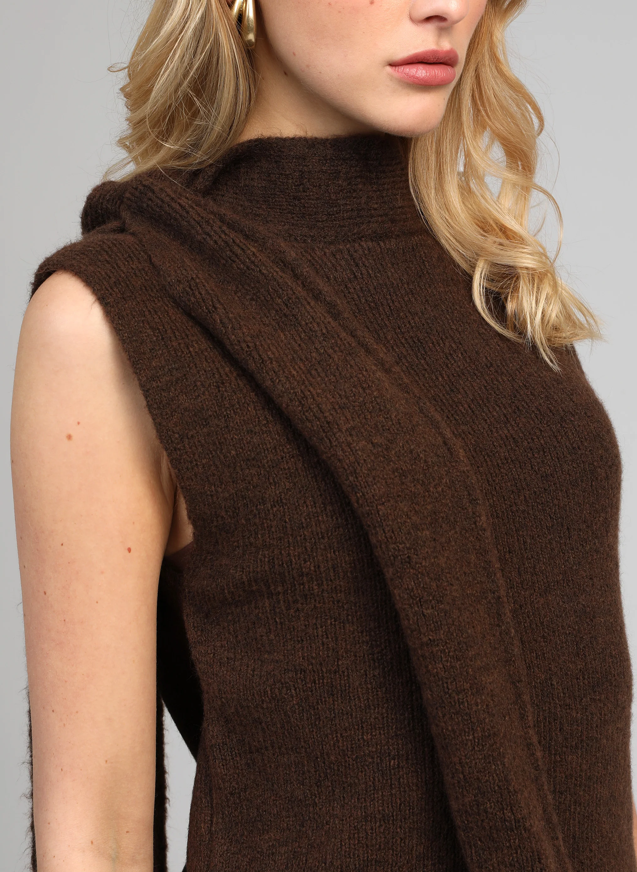 PULL LABIANI M chocolat - Image 2