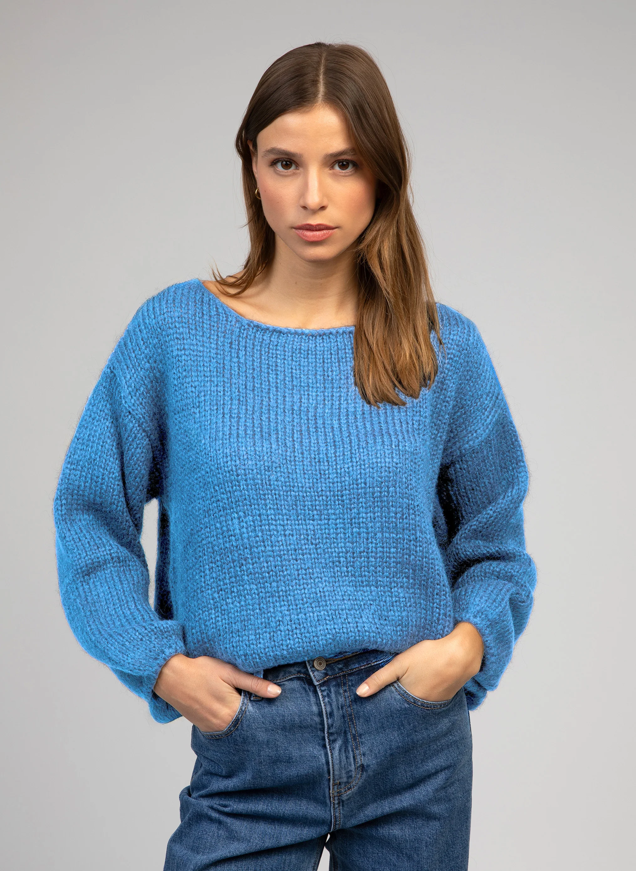 PULL LABONITA bleu