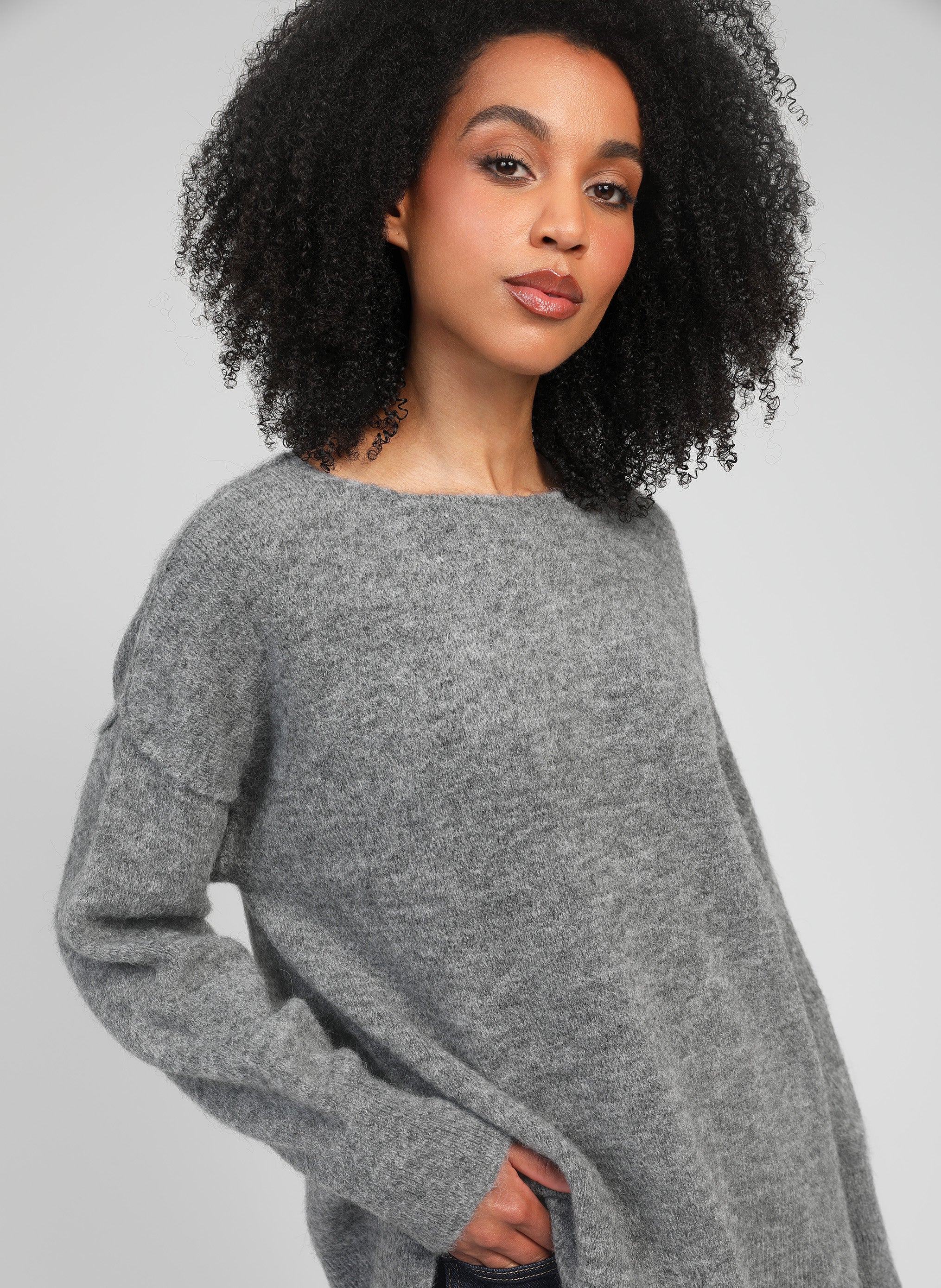 PULL LAFUNKY gris chine - Image 2