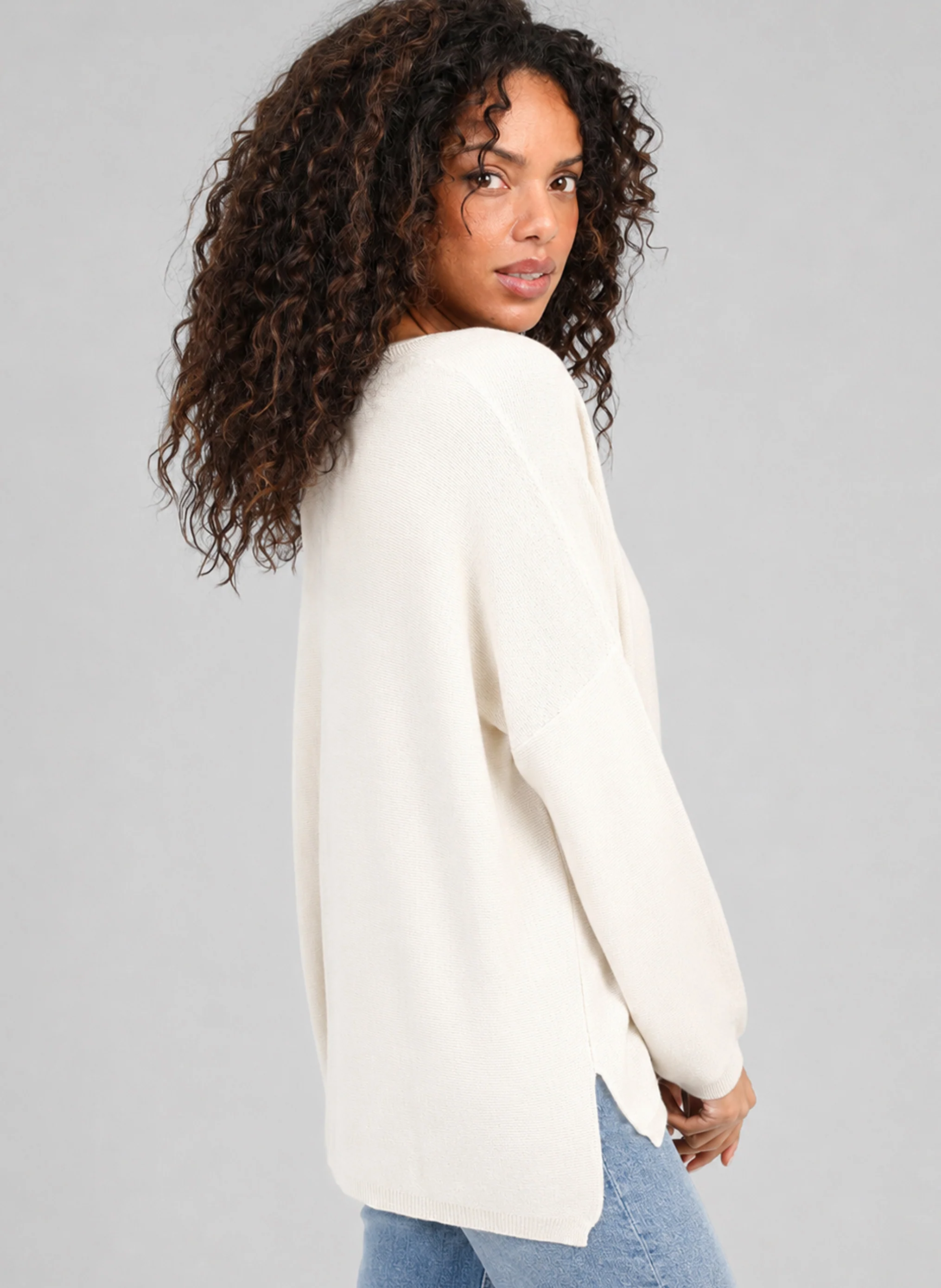 PULL LAJAMAICA off white - Image 3