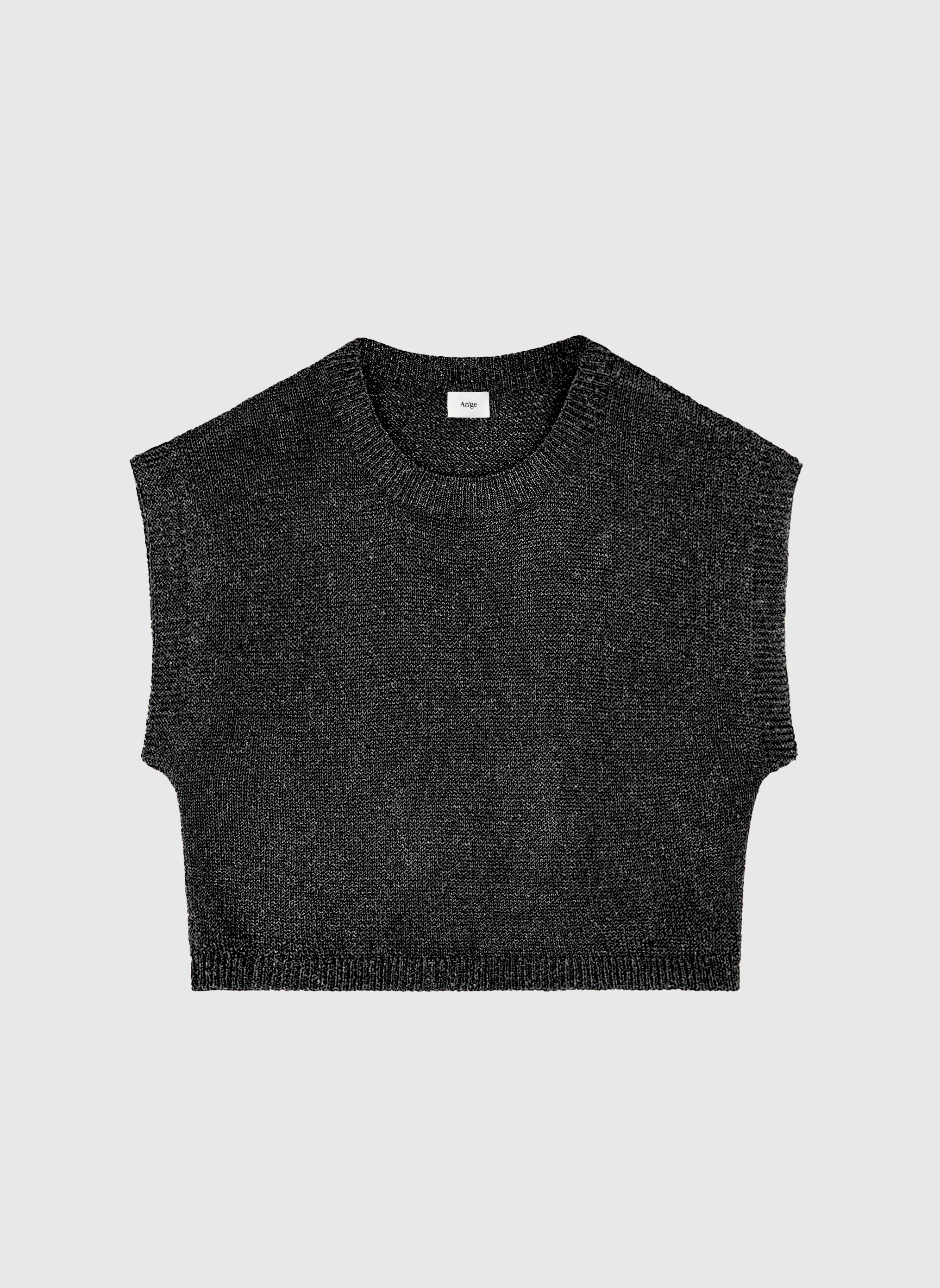 PULL LAMELBA noir chine - Image 5