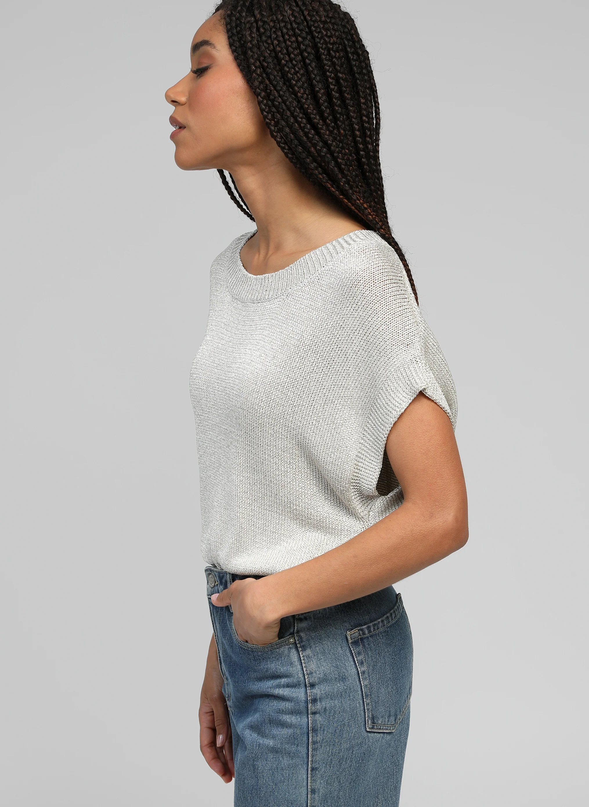 PULL LAMELBA or blanc - Image 3