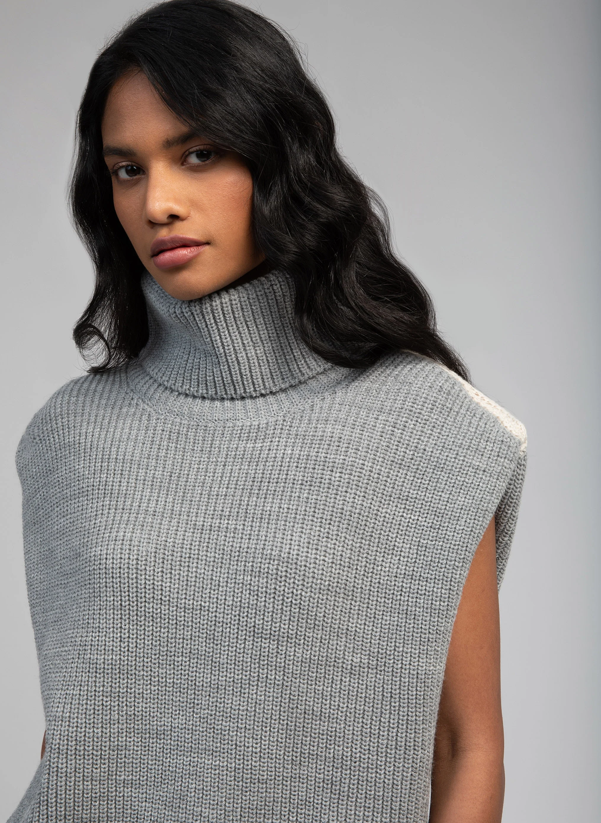 PULL LARIANA gris chine - Image 3