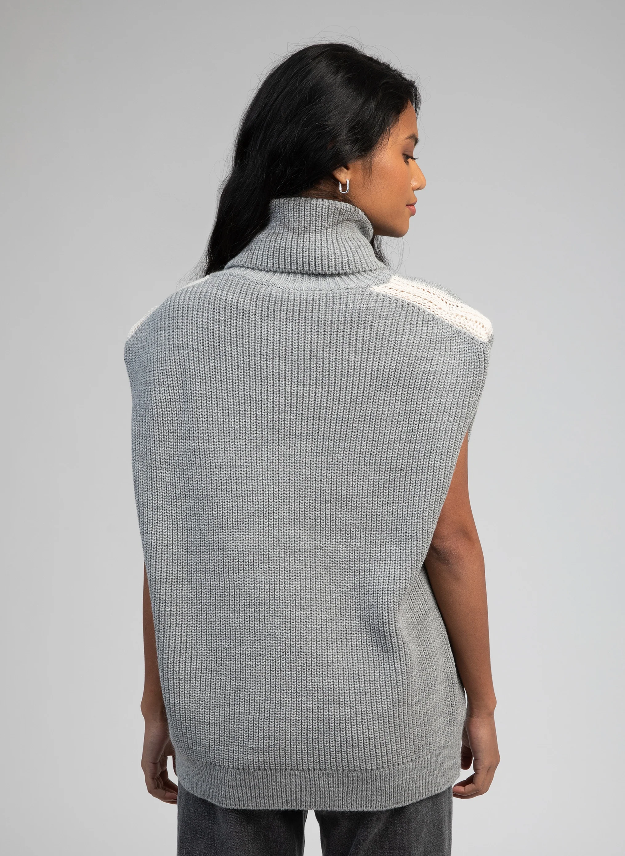 PULL LARIANA gris chine - Image 5