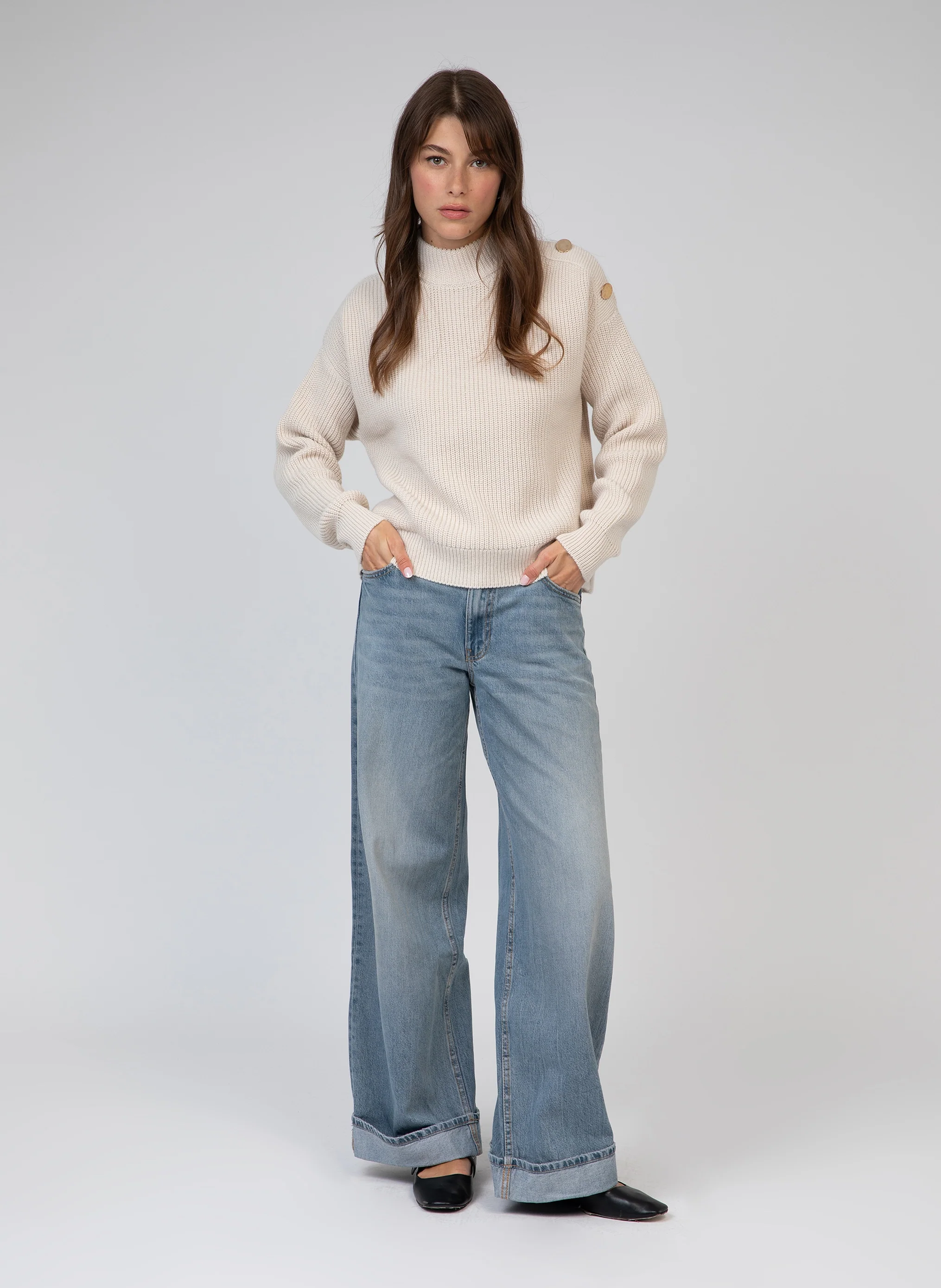 PULL LARTEMIS ecru - Image 3