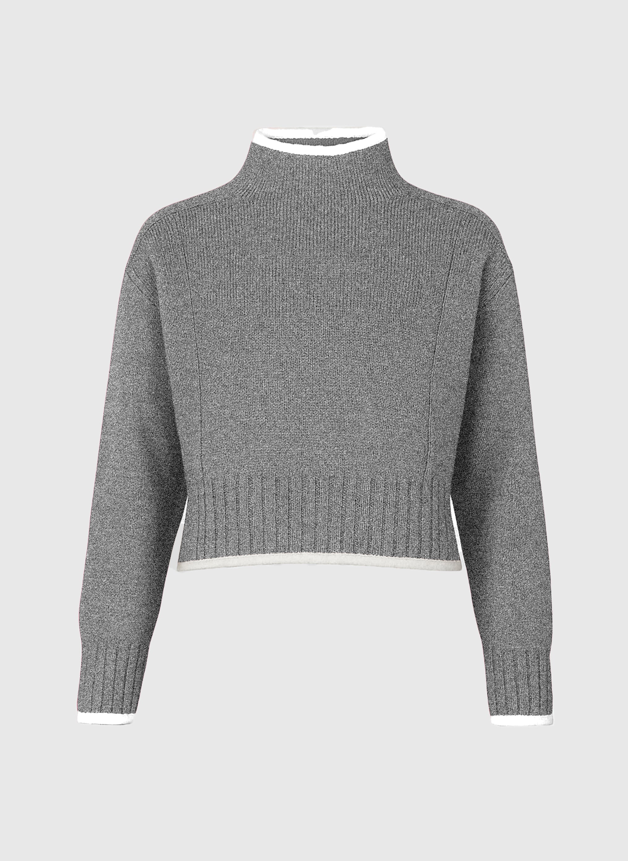 PULL LAZARIO gris chine