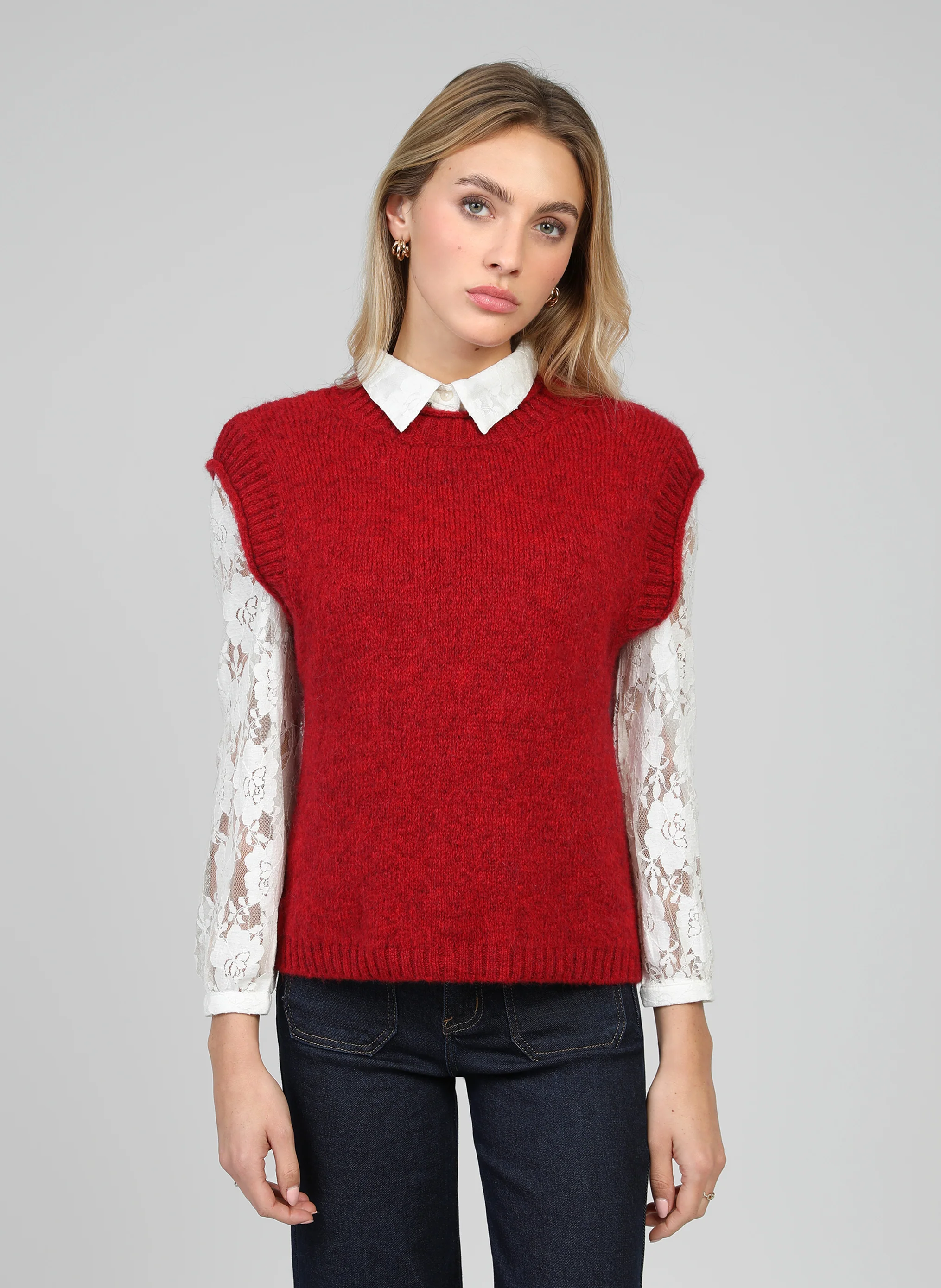 PULL LEBONI carmin