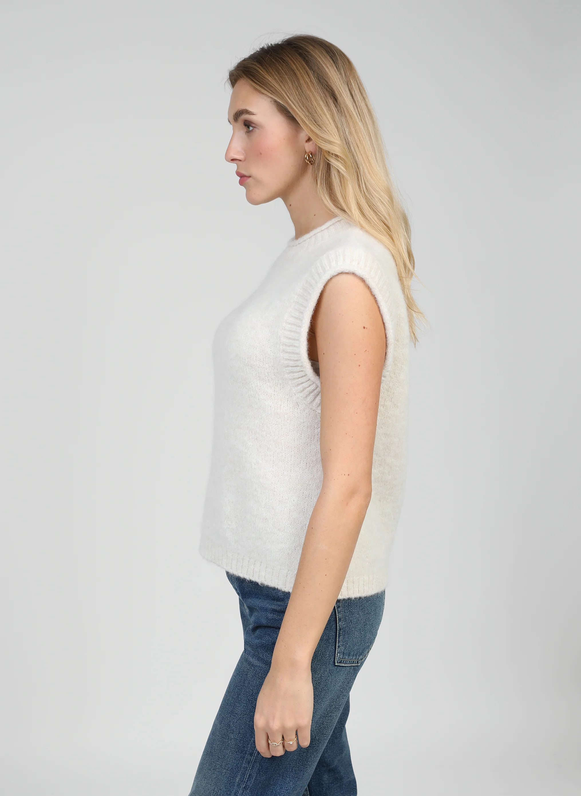 PULL LEBONI ecru - Image 3