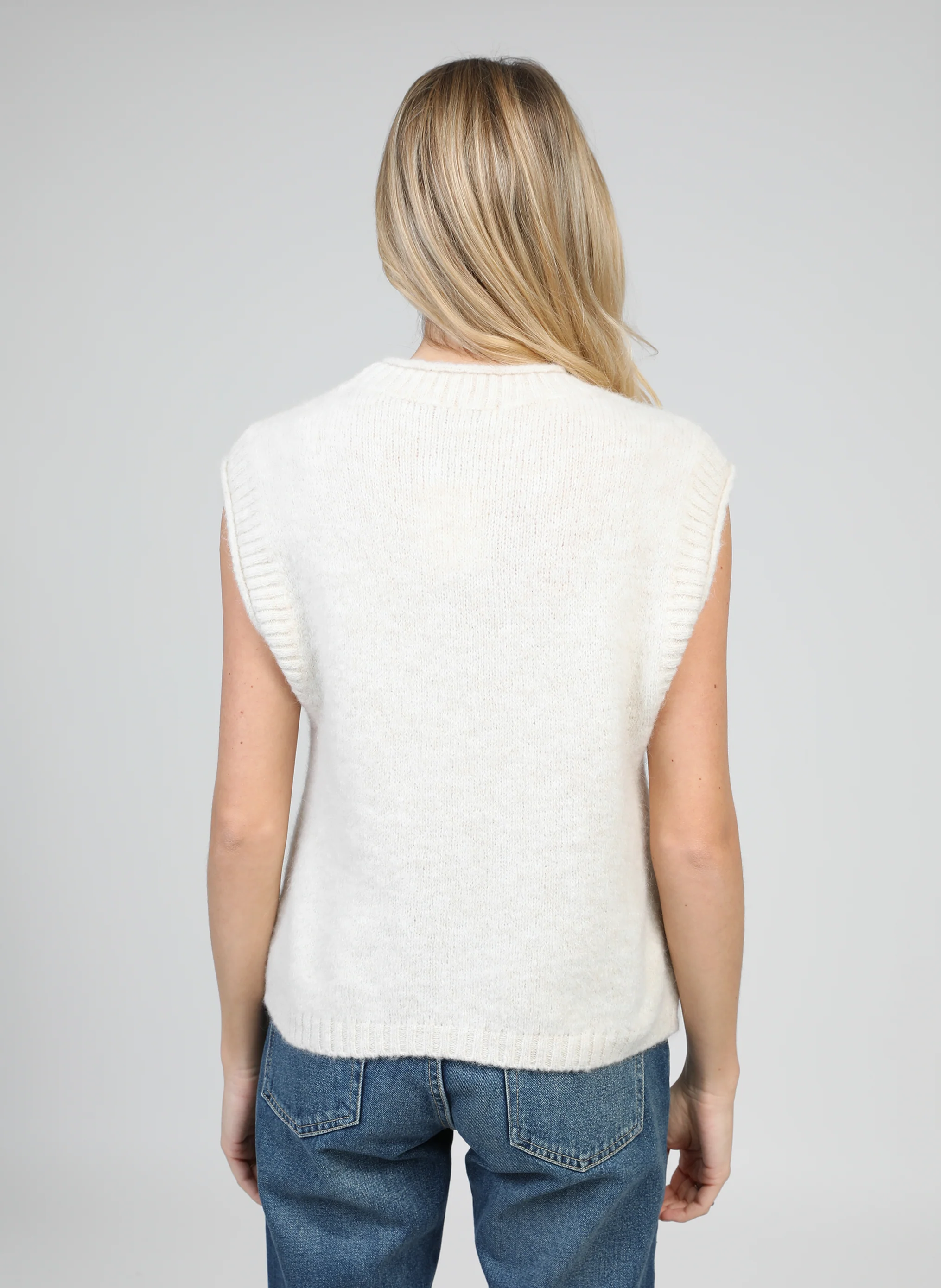 PULL LEBONI ecru - Image 4