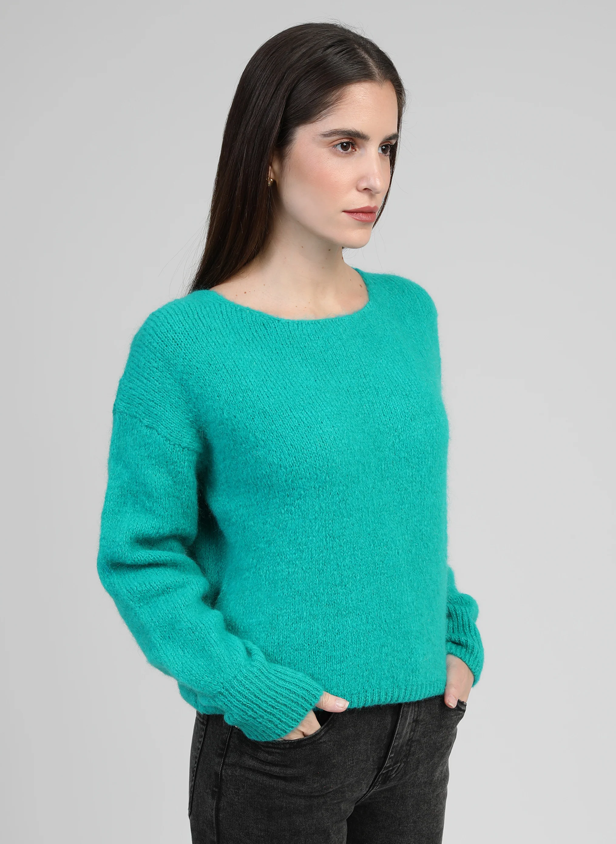 PULL LEBOUMI turquoise - Image 3