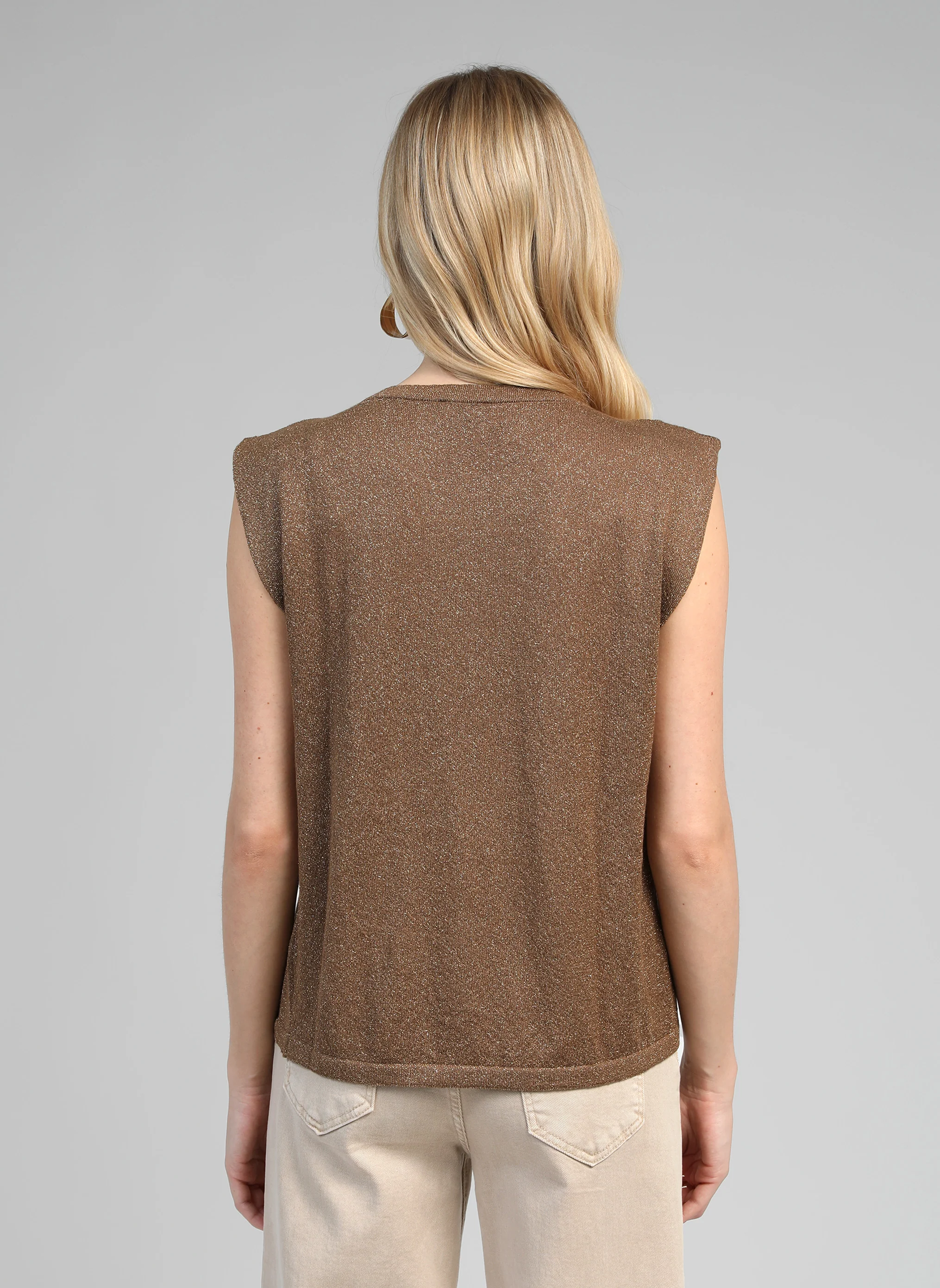PULL LENATI noisette - Image 5