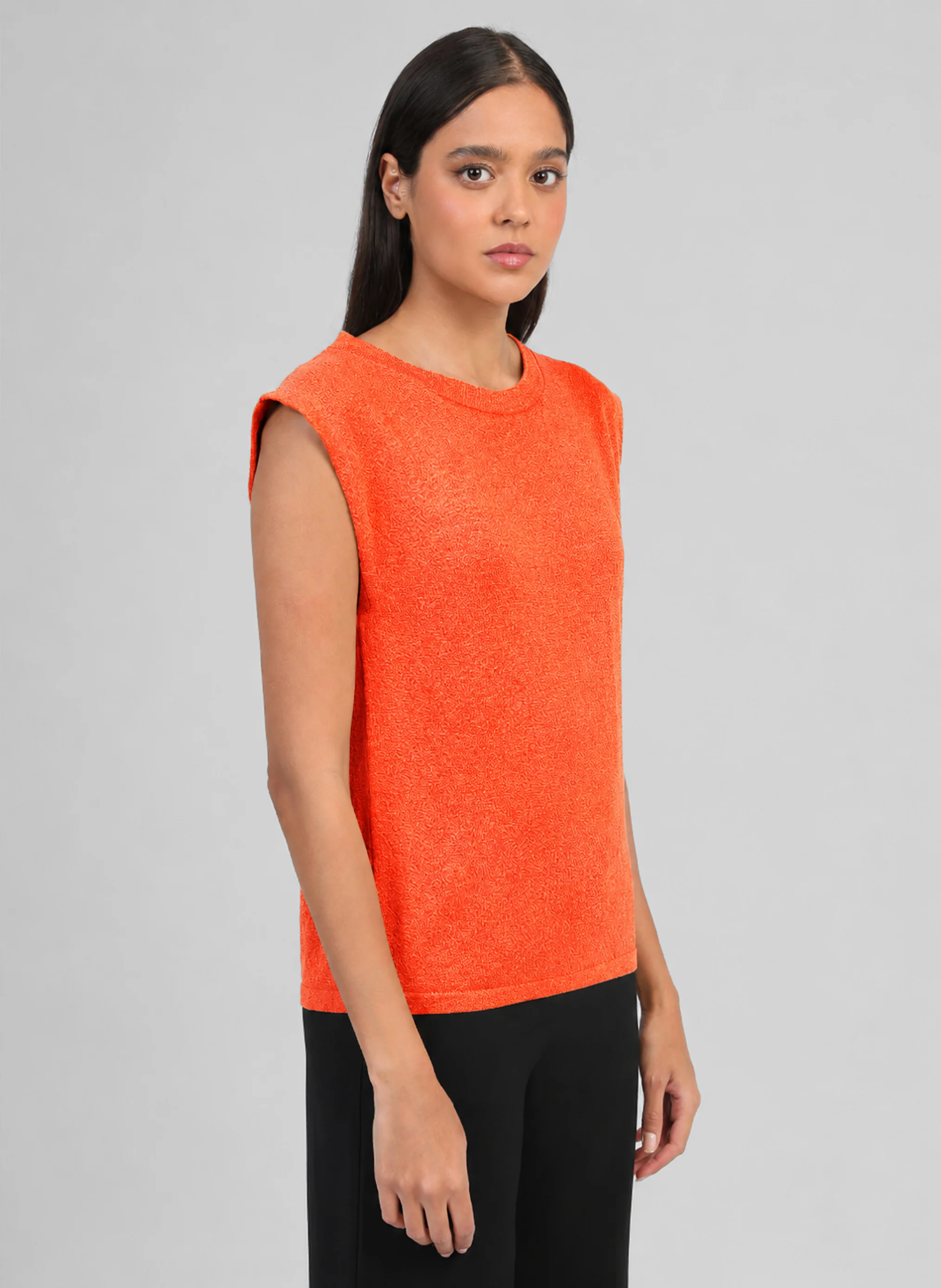 PULL LENATI orange - Image 3