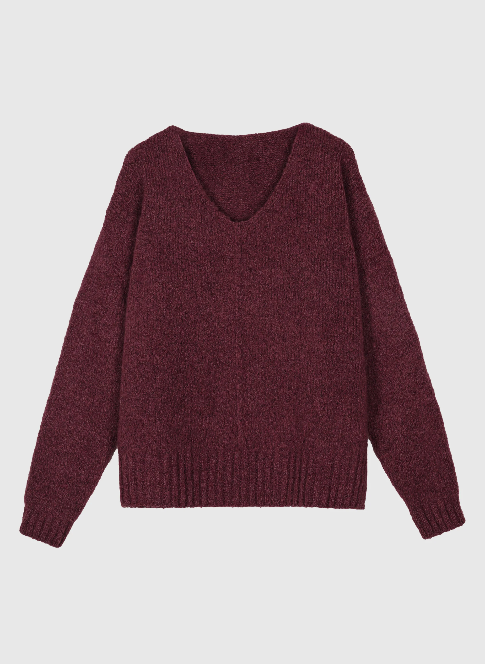 PULL LENOLI bordeaux - Image 6
