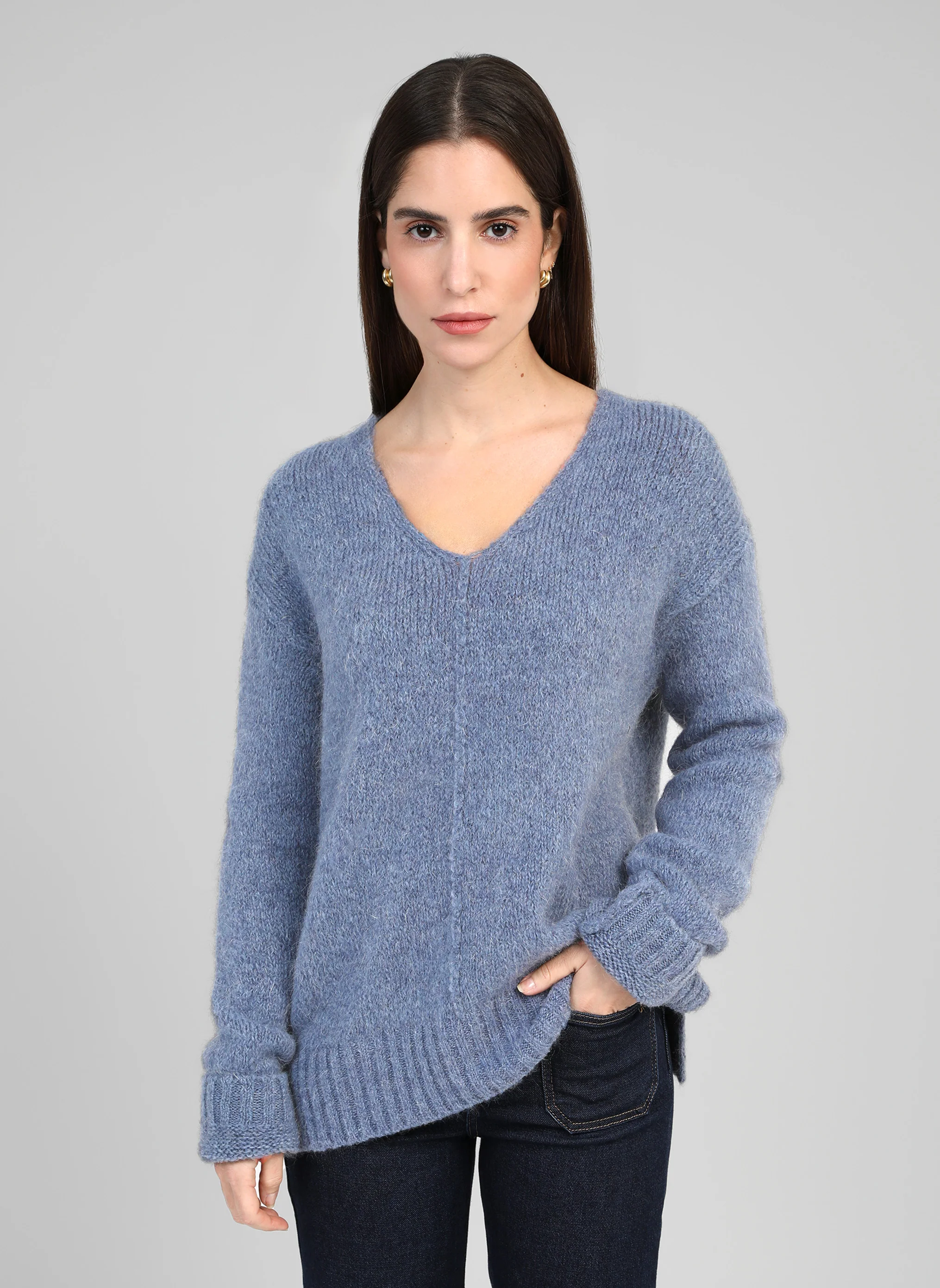 PULL LENOLI denim